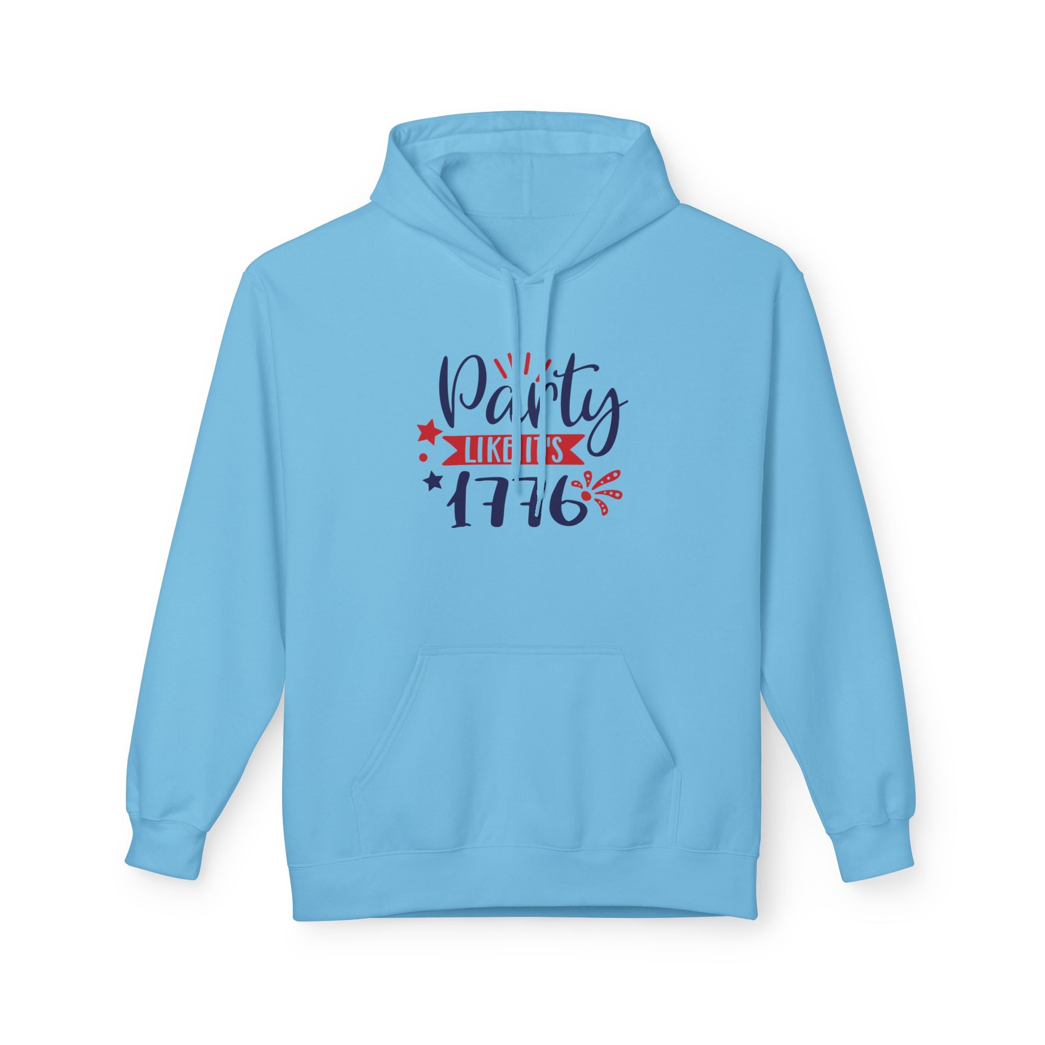 Party Like It's 1776 Midweight Softstyle Fleece Hoodie