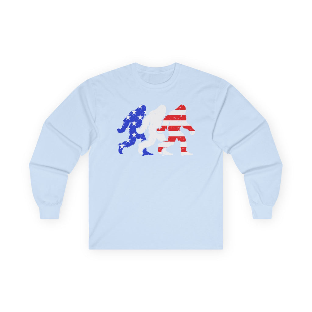 Big Foot USA Cotton Long Sleeve Tee