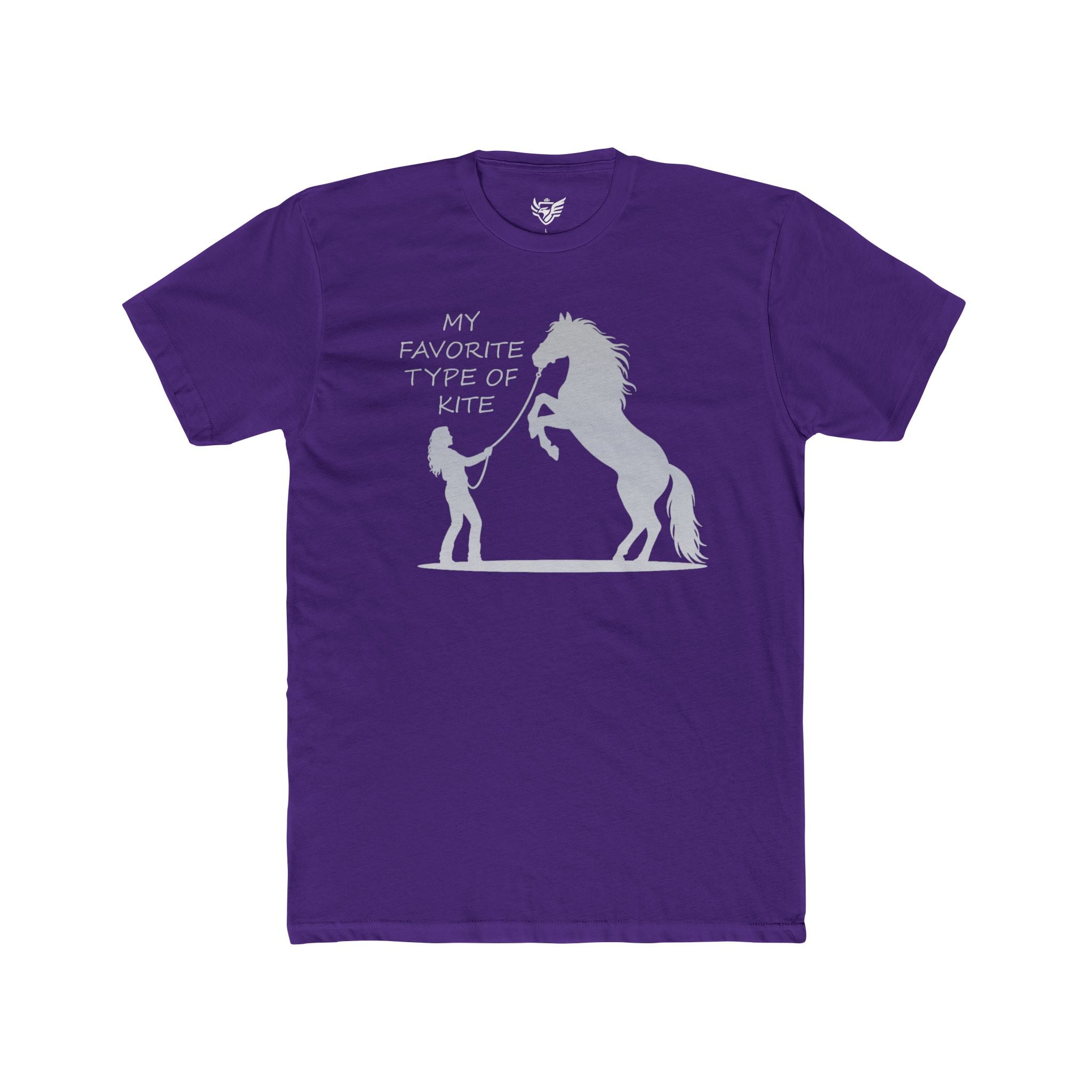 My Favorite Type of Kite Cotton Crew Tee