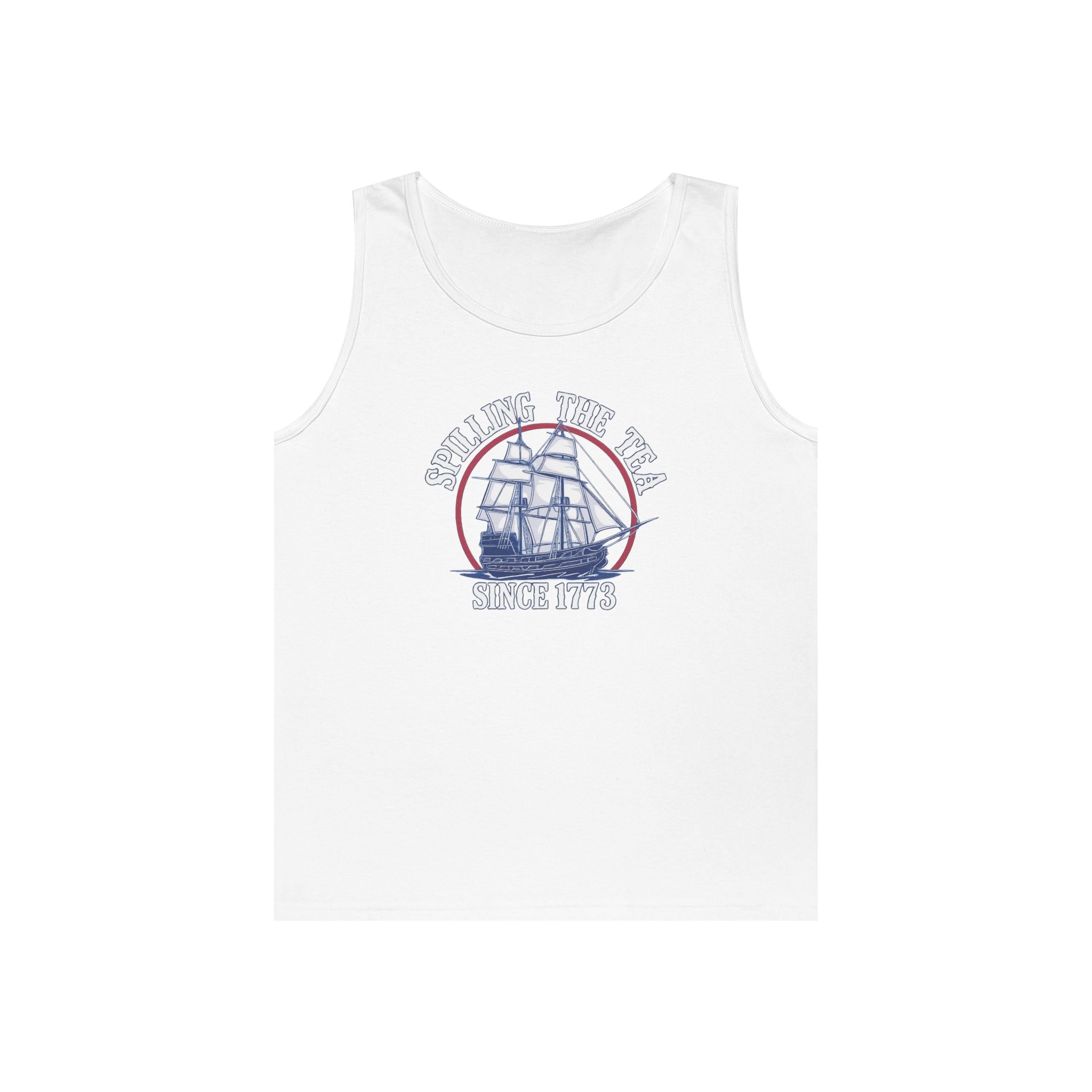 Spilling The Tea Heavy Cotton Tank Top