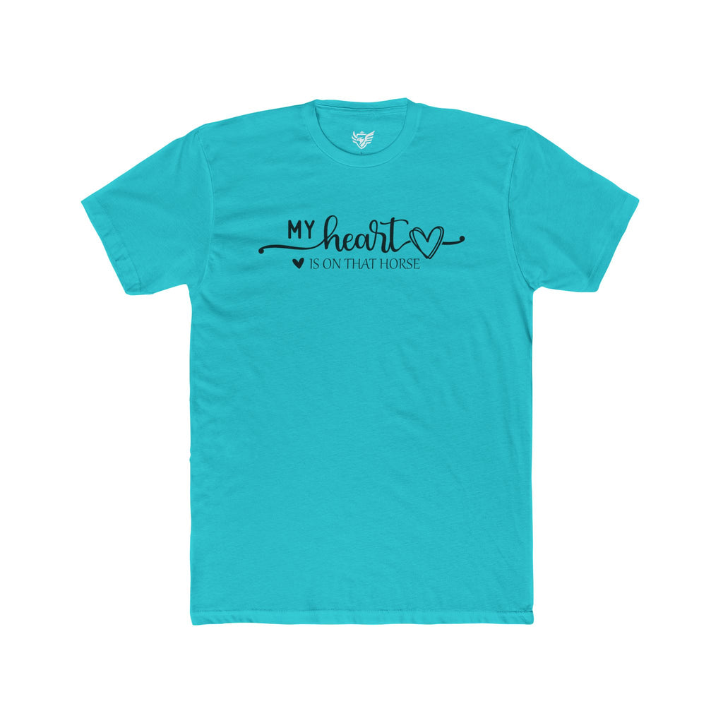 Heart on Horse Cotton Crew Tee