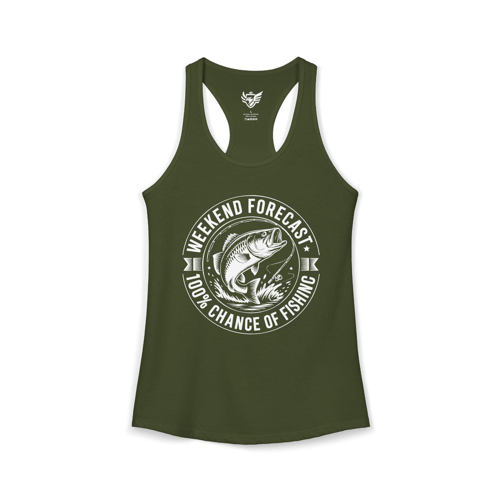 Weekend Forecast Ideal Racerback Tank
