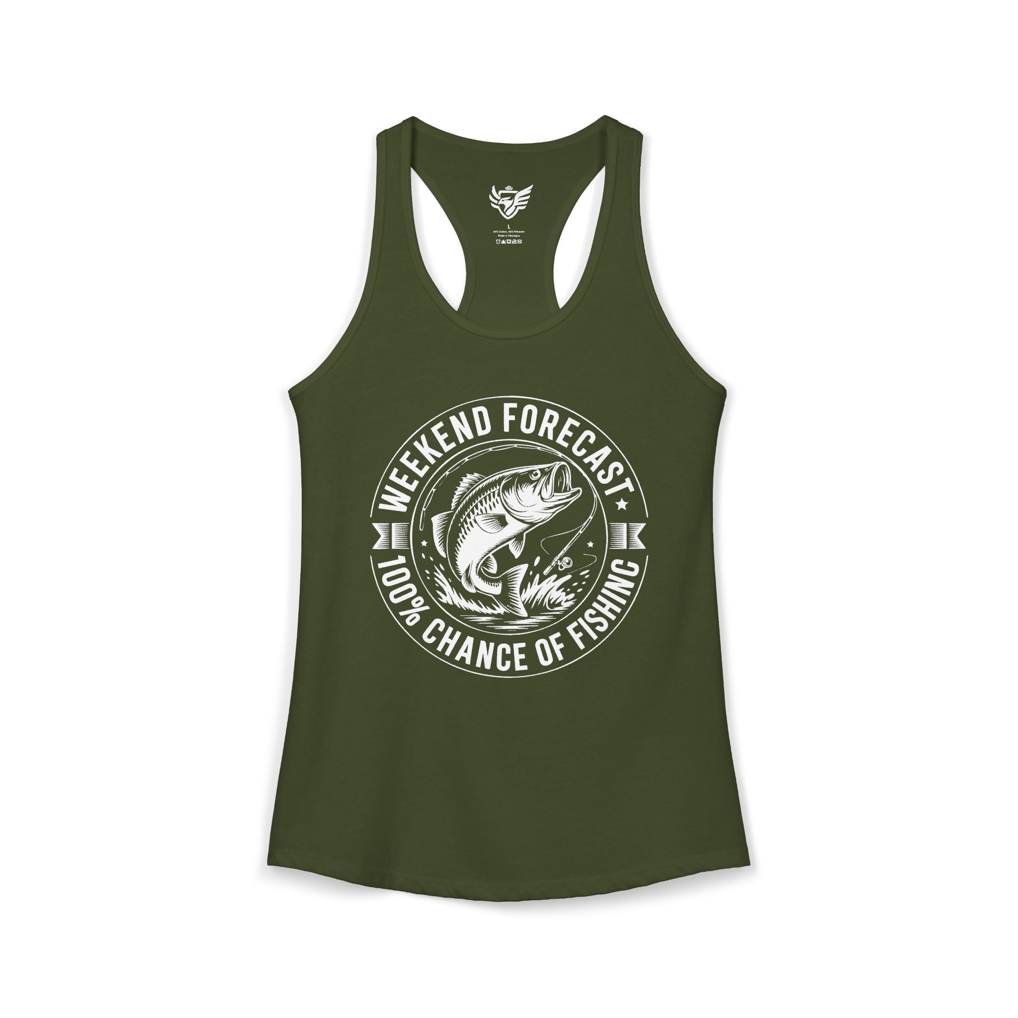 Weekend Forecast Ideal Racerback Tank