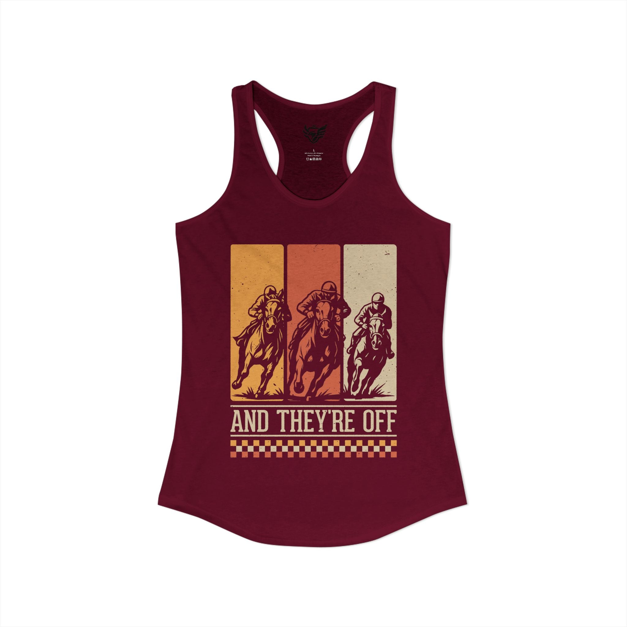 Racing Ideal Racerback Tank