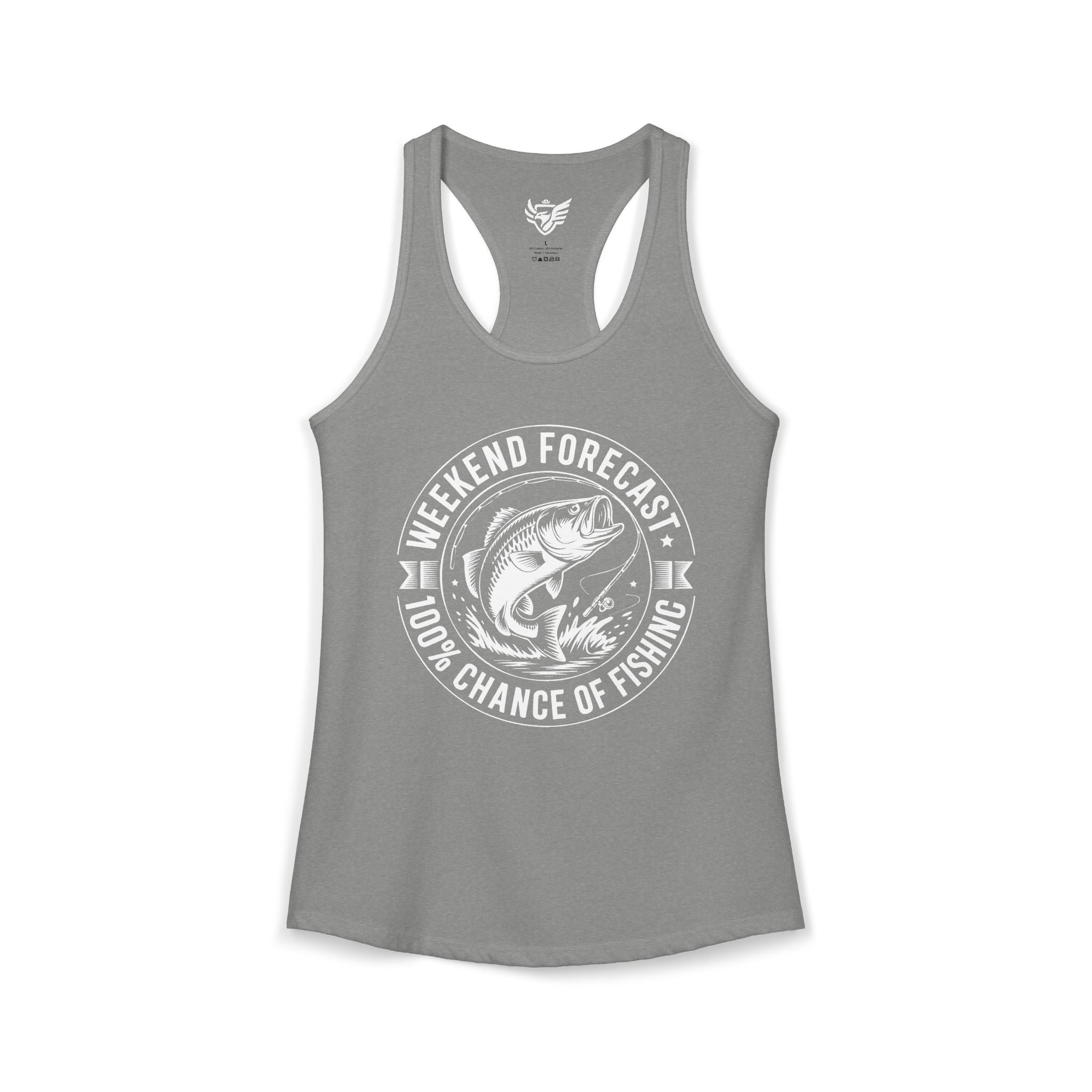 Weekend Forecast Ideal Racerback Tank