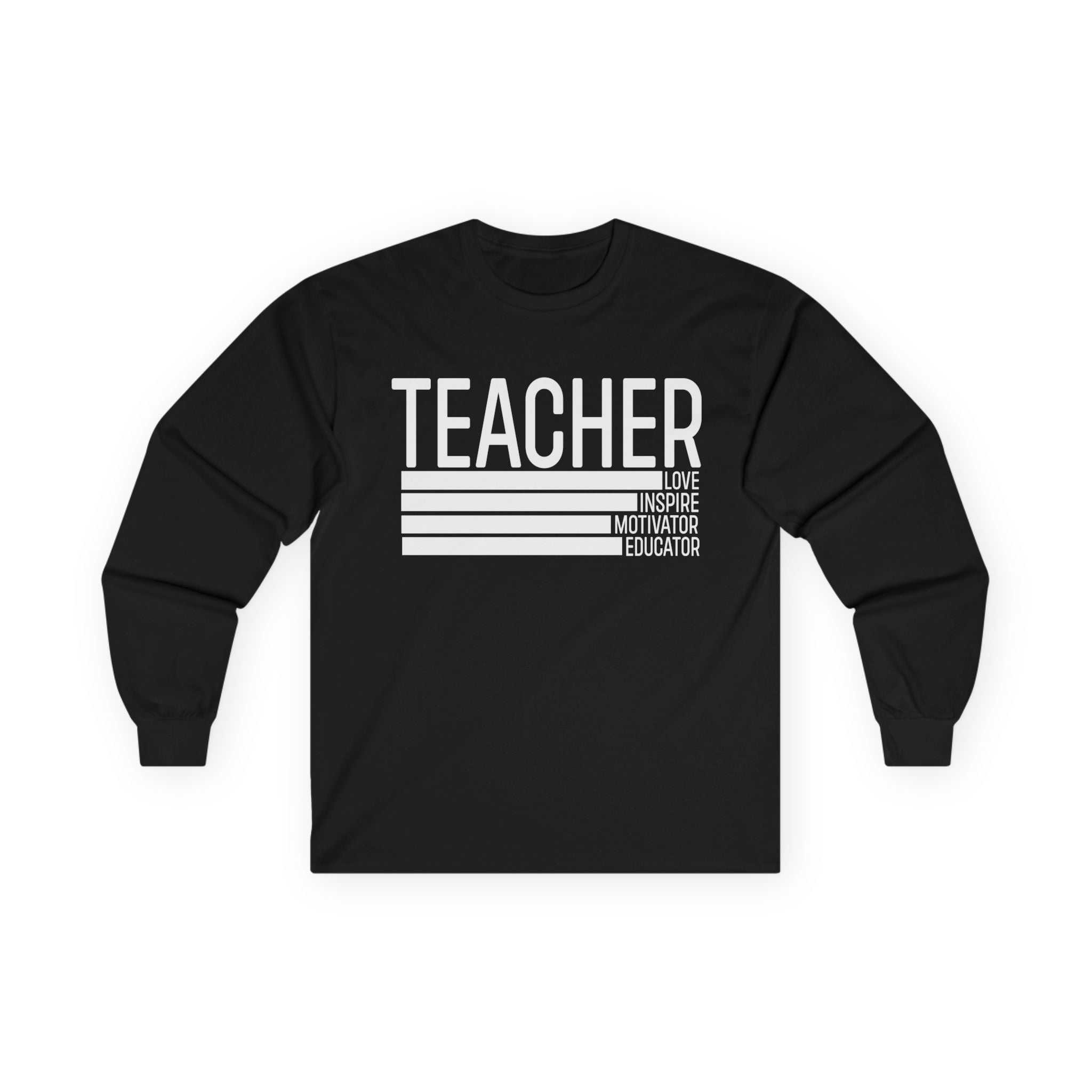 Teacher Cotton Long Sleeve Tee
