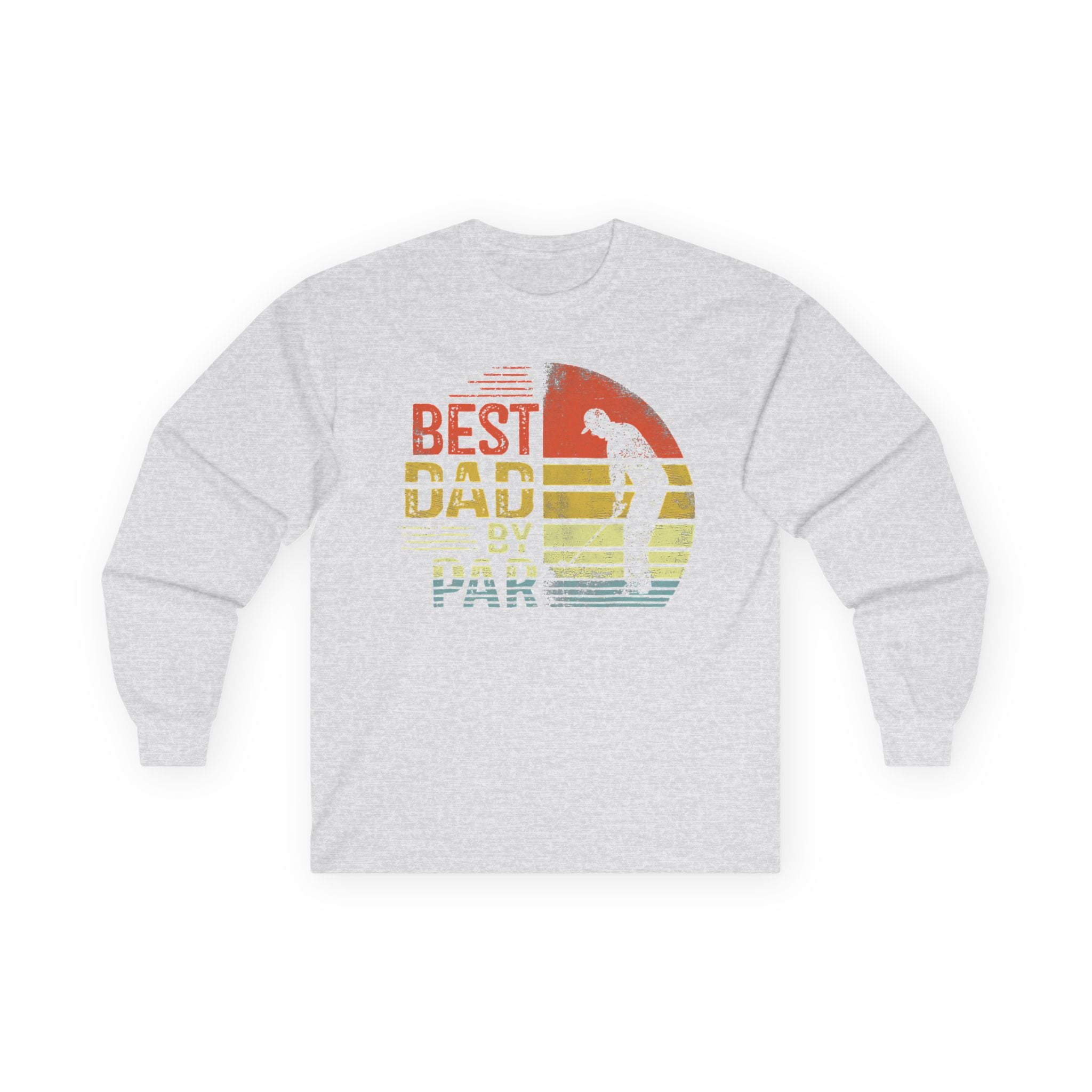 Best Dad By Par Cotton Long Sleeve Tee