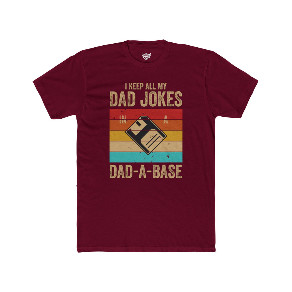 Dad-A-Base Cotton Crew Tee