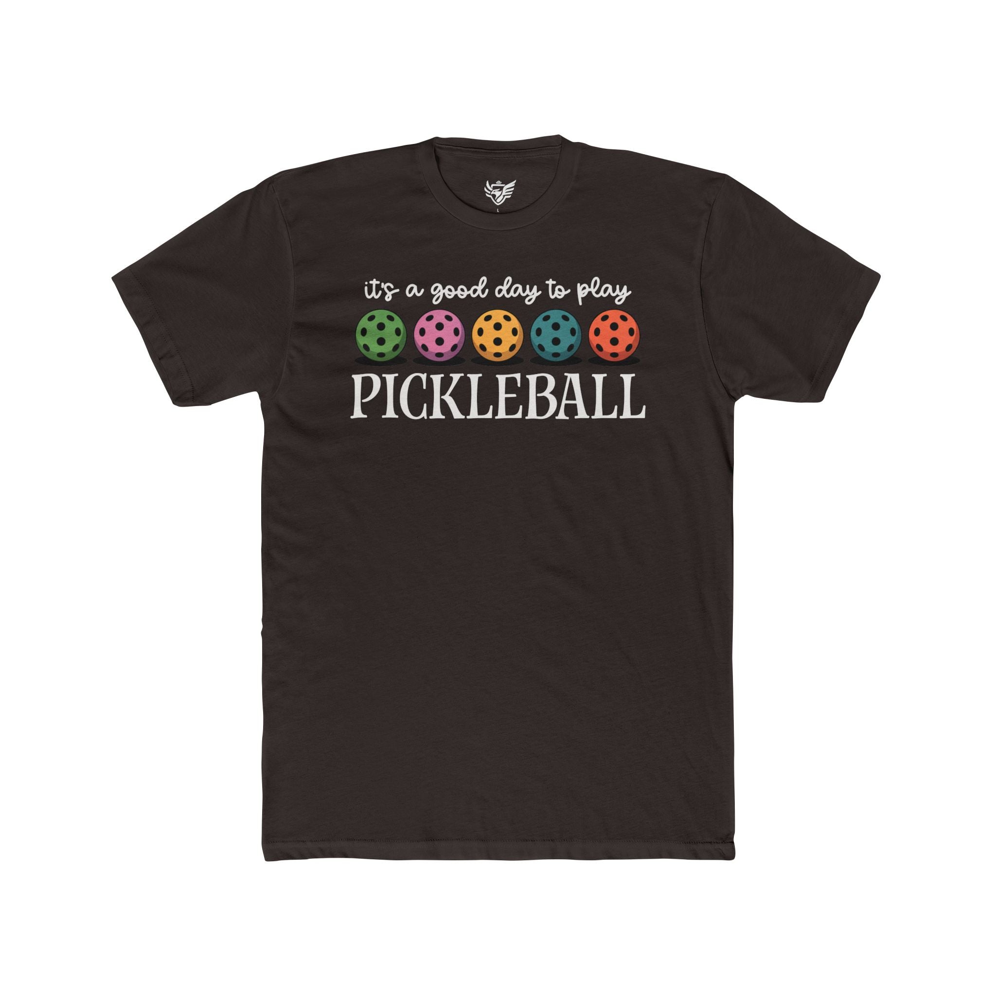 Good Day Pickleball Cotton Crew Tee