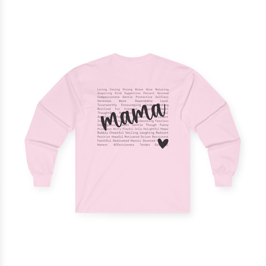 Mama Cotton Long Sleeve Tee