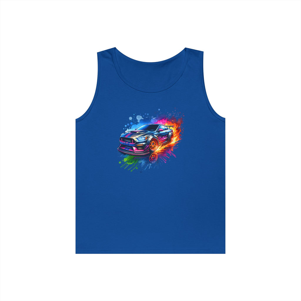 Colorblast Vroom Heavy Cotton Tank Top