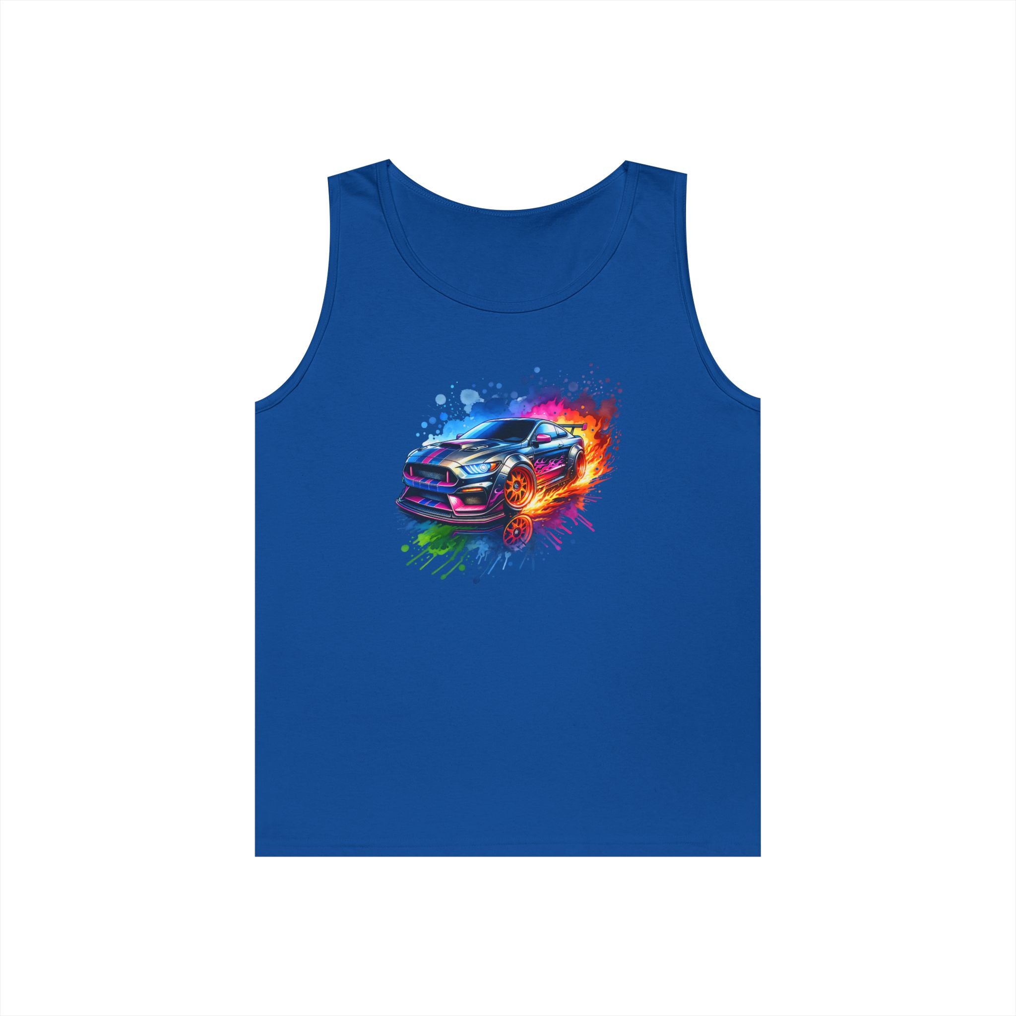 Colorblast Vroom Heavy Cotton Tank Top