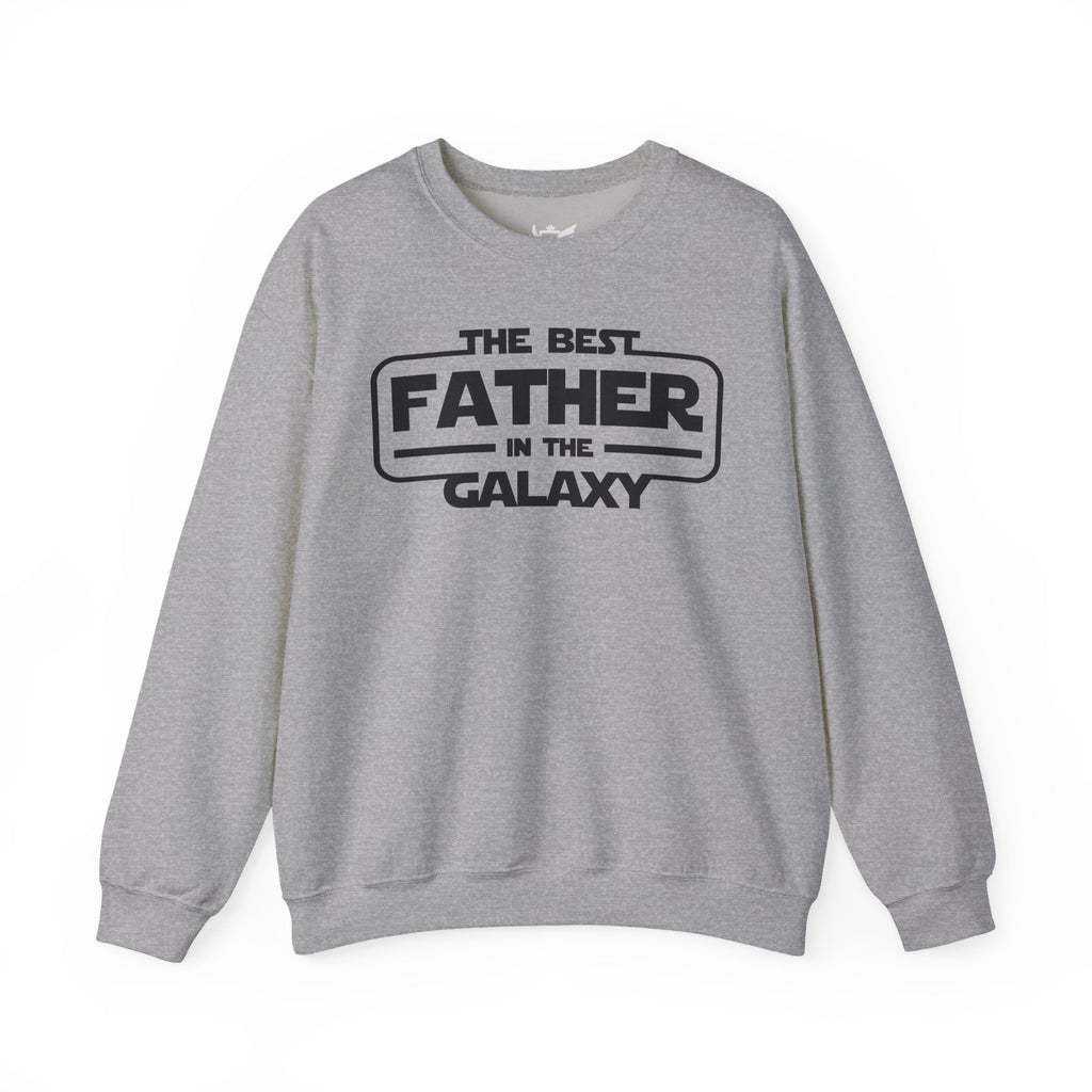 The Best Father In The Galaxy Heavy Blend™ Crewneck Sweatshirt
