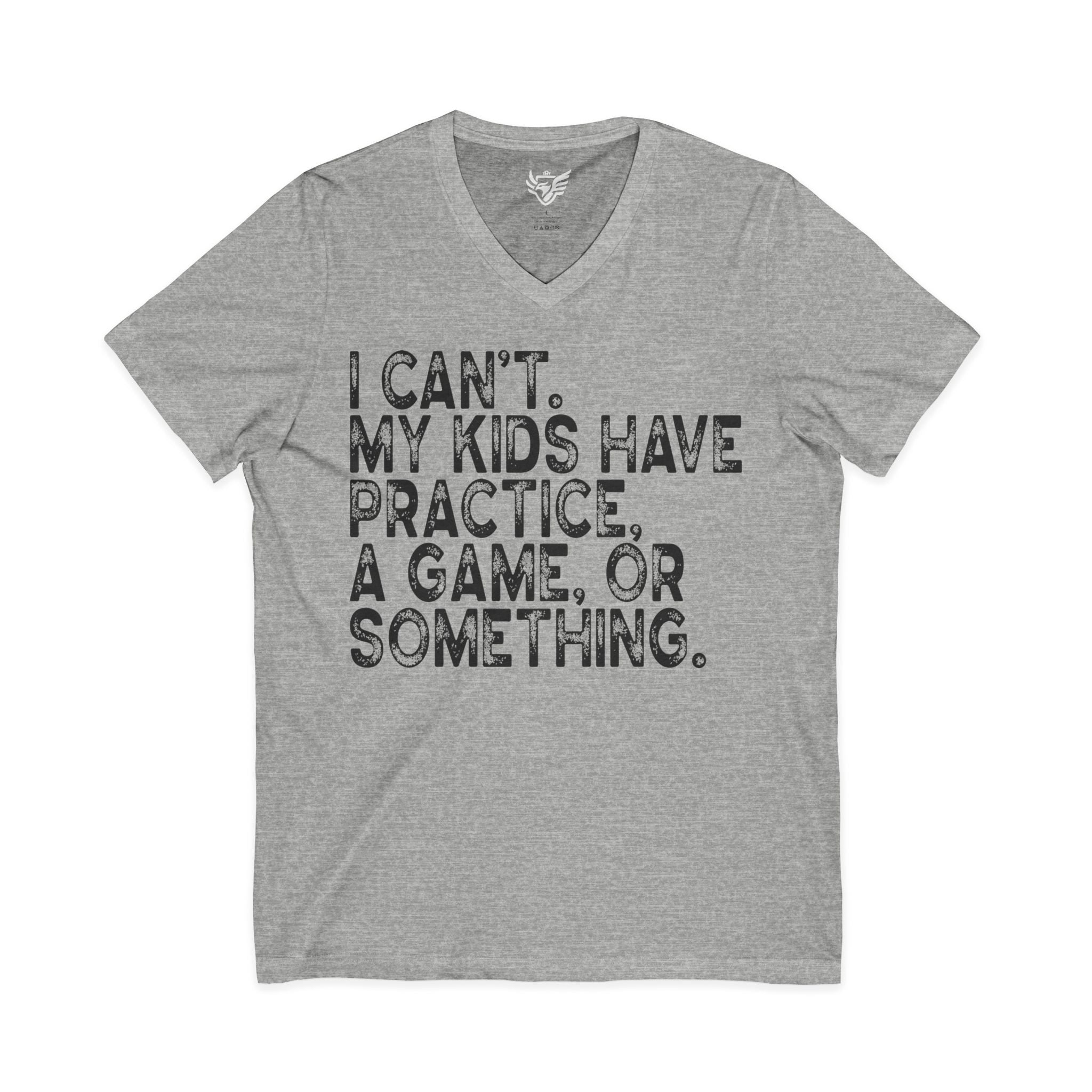 Busy Parents Jersey Short Sleeve V-Neck Tee