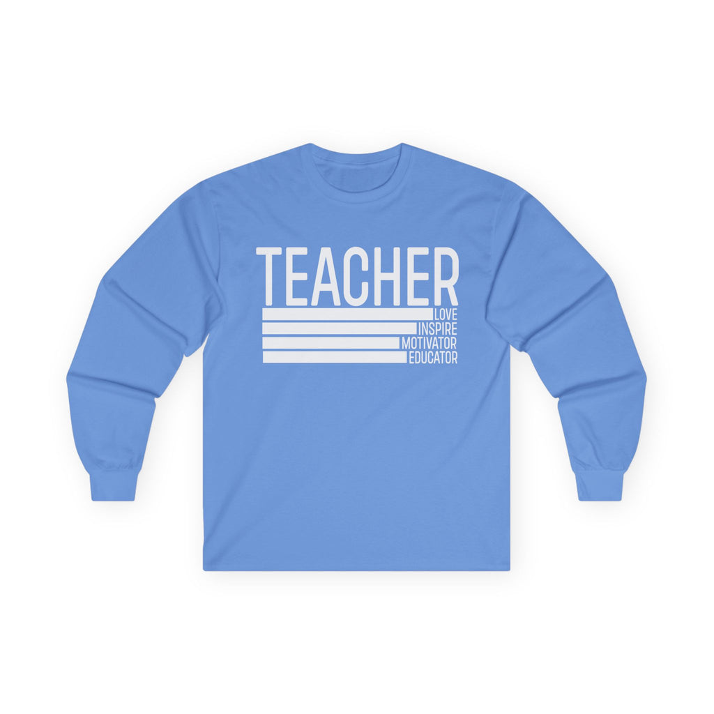 Teacher Cotton Long Sleeve Tee