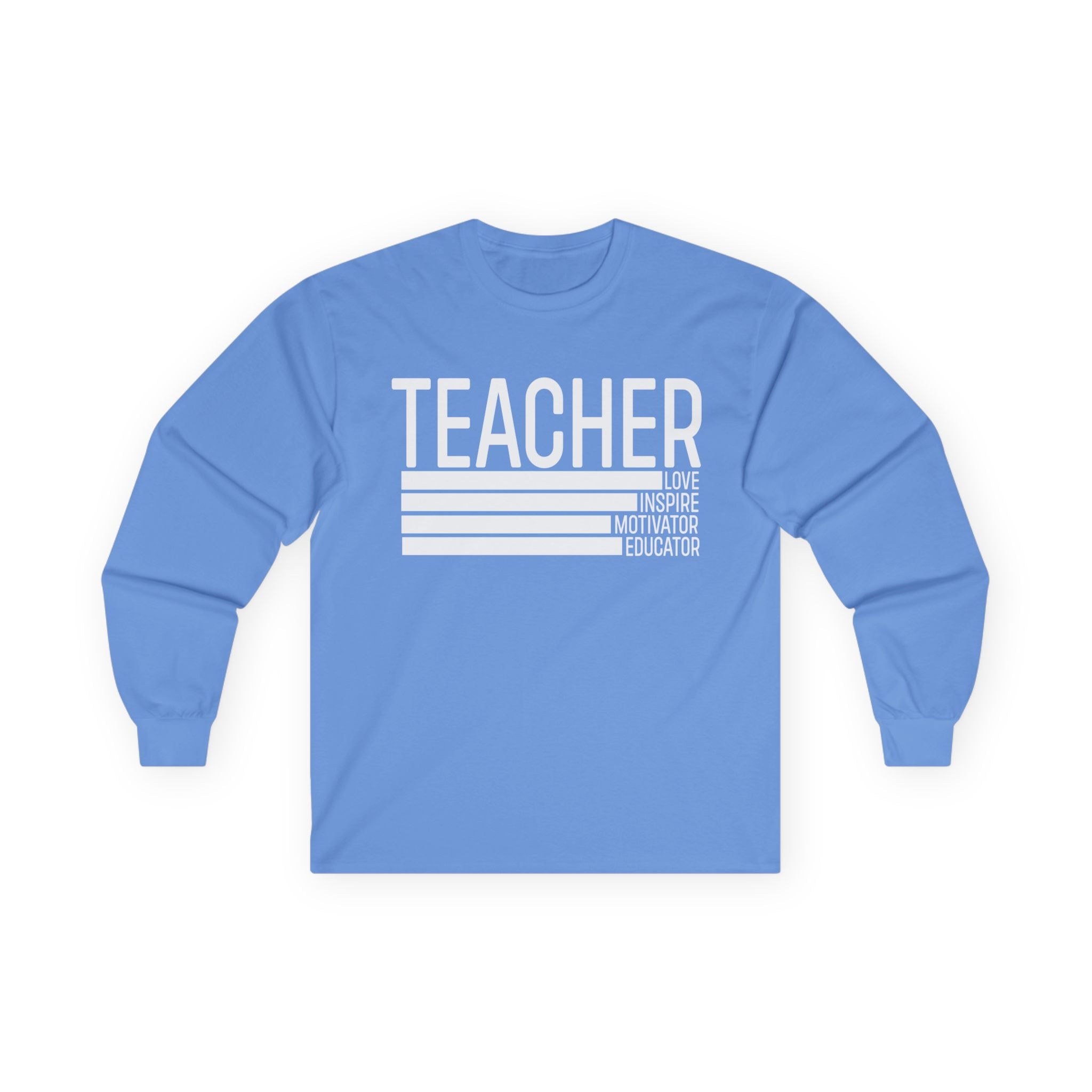 Teacher Cotton Long Sleeve Tee