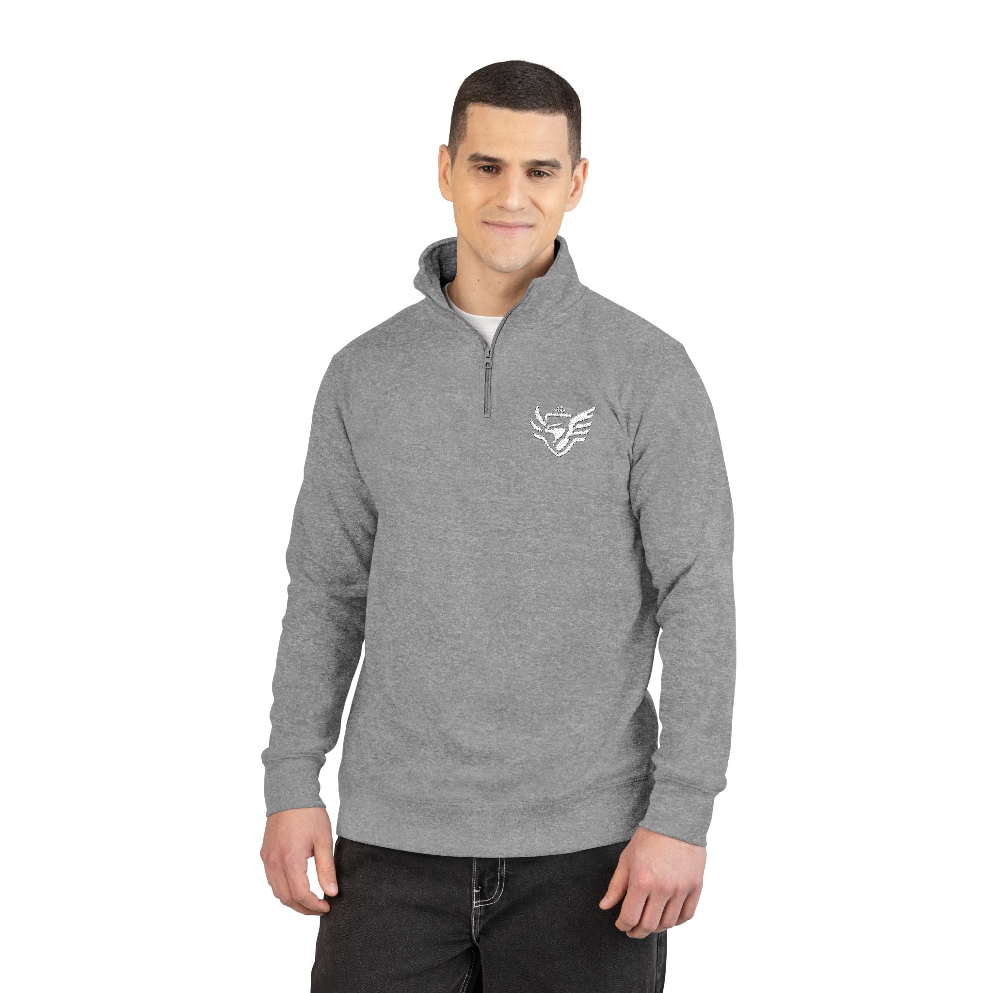 Royal Sparrow Fleece Pullover (Embroidery)