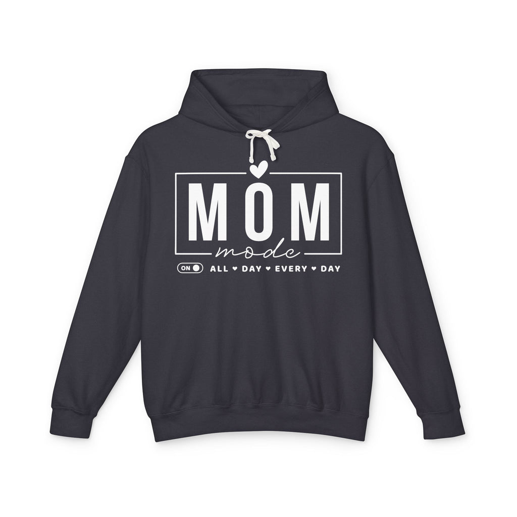Mom Mode Lightweight Hooded Sweatshirt