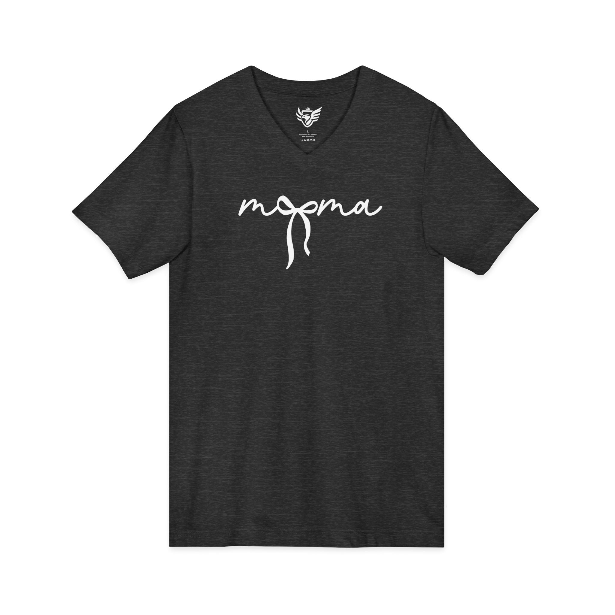 Mother's Day Jersey Short Sleeve V-Neck Tee