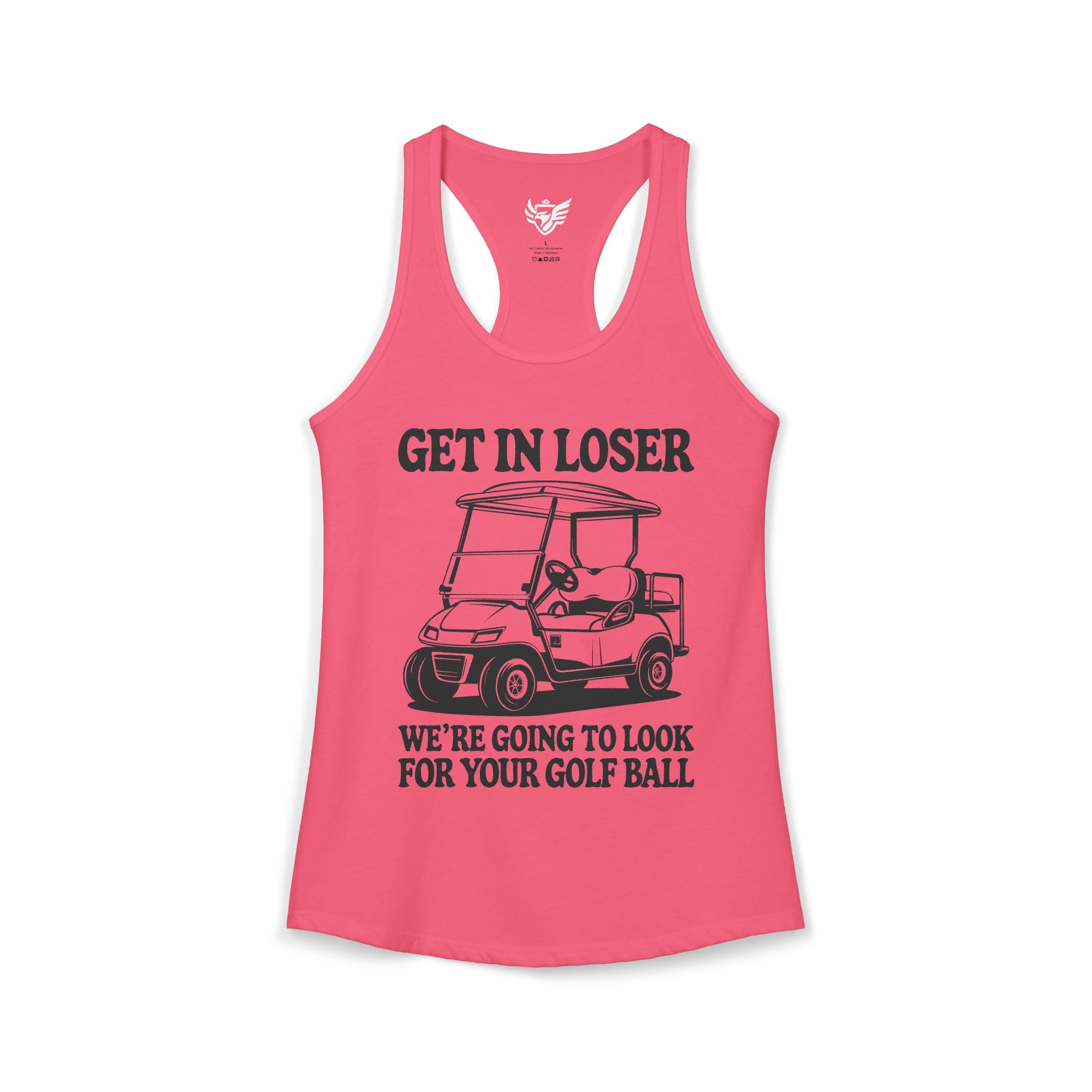 Get In Loser Ideal Racerback Tank