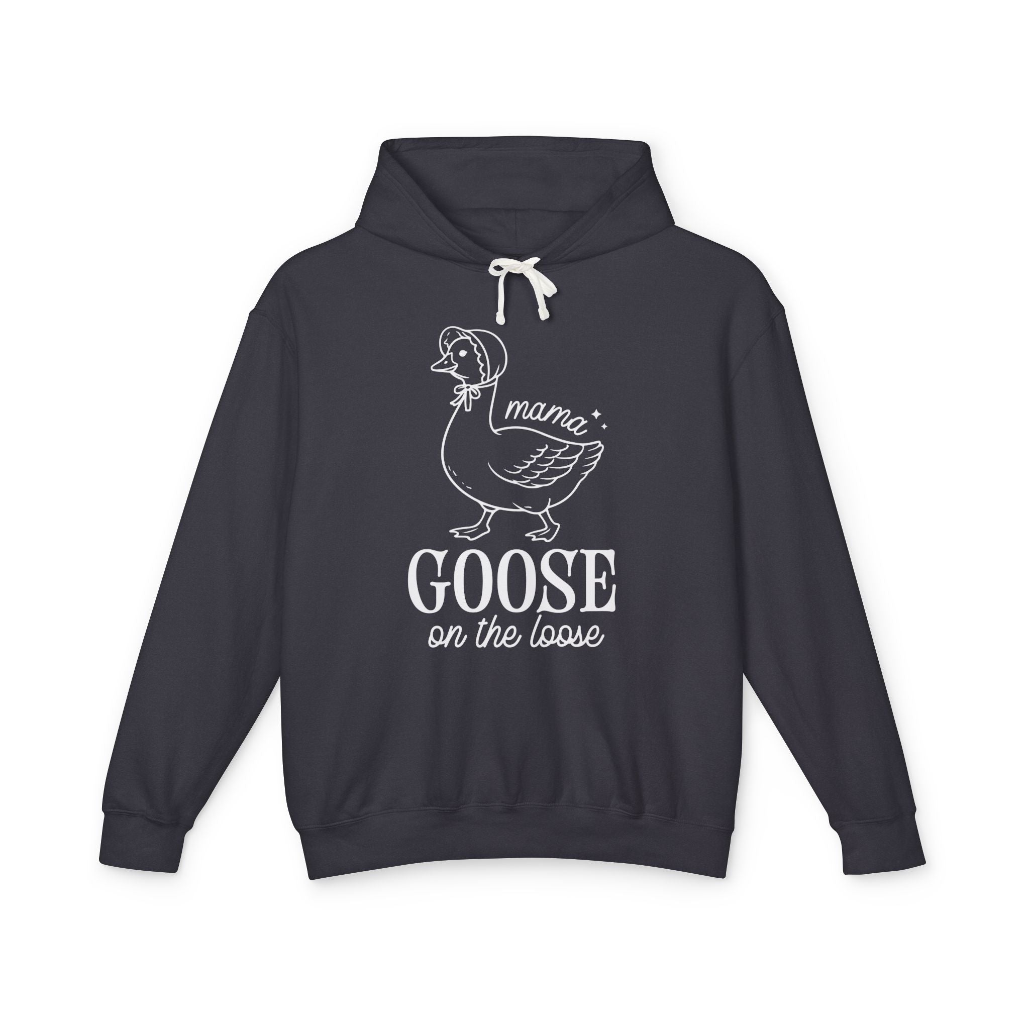 Mama Goose on the Loose Lightweight Hooded Sweatshirt