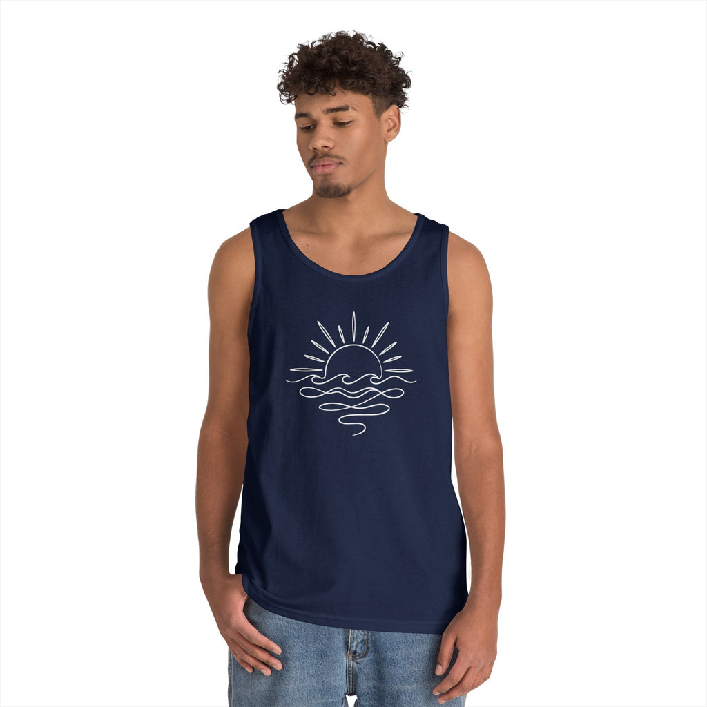 Sunny Sea Heavy Cotton Tank Top