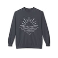 Sunny Sea Midweight Softstyle Fleece Crewneck Sweatshirt