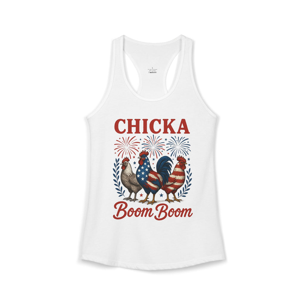 Chicka Boom Boom Ideal Racerback Tank