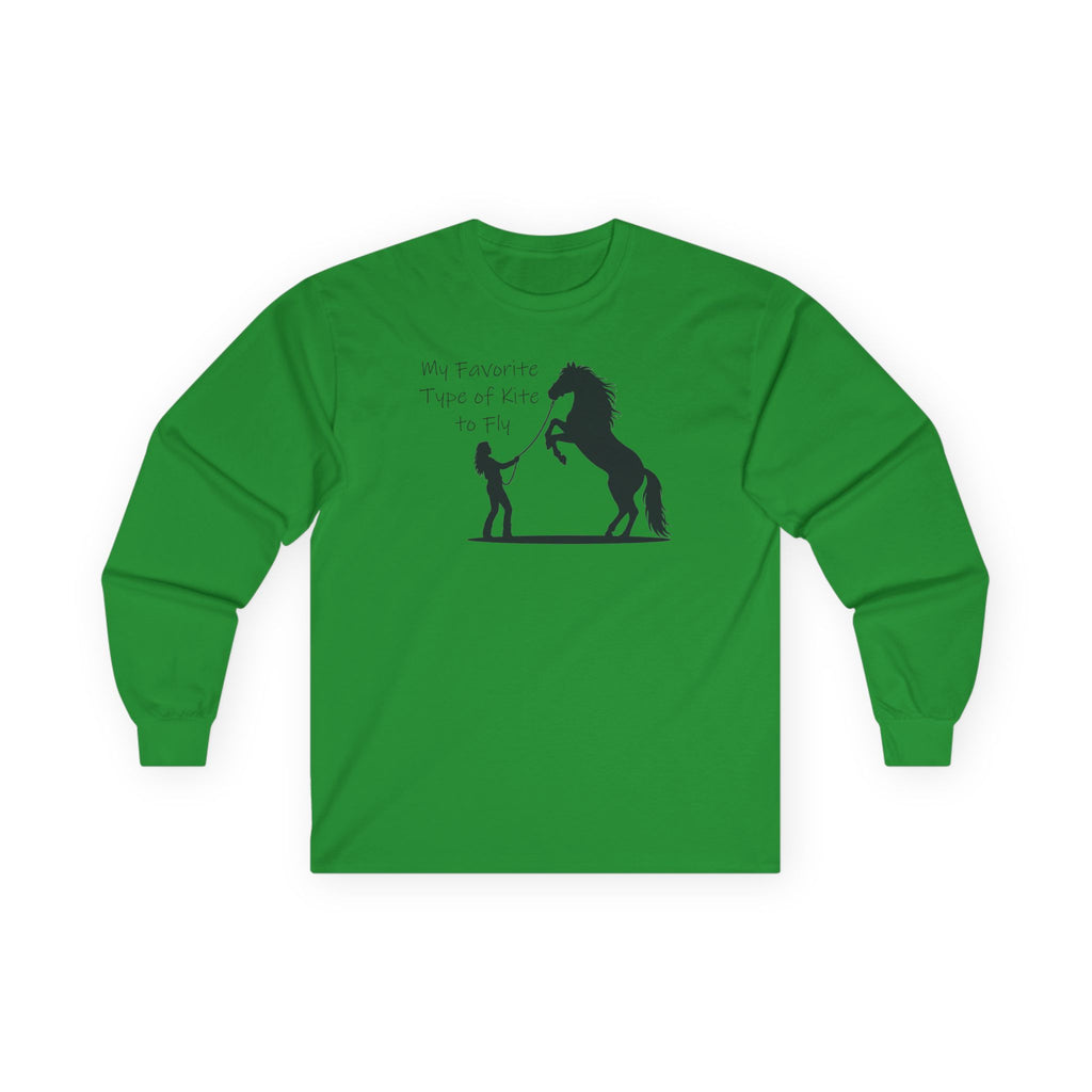 My Favorite Type of Kite Cotton Long Sleeve Tee