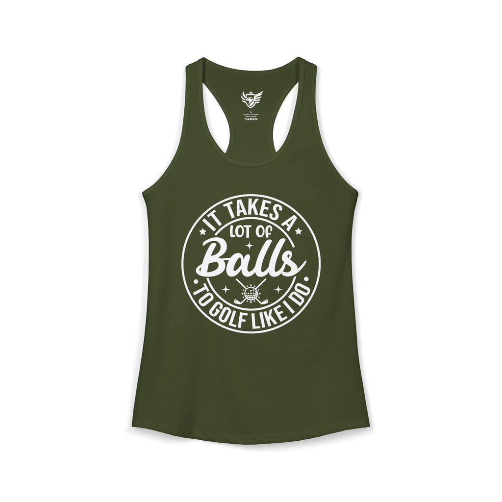 Golf Like I Do Ideal Racerback Tank