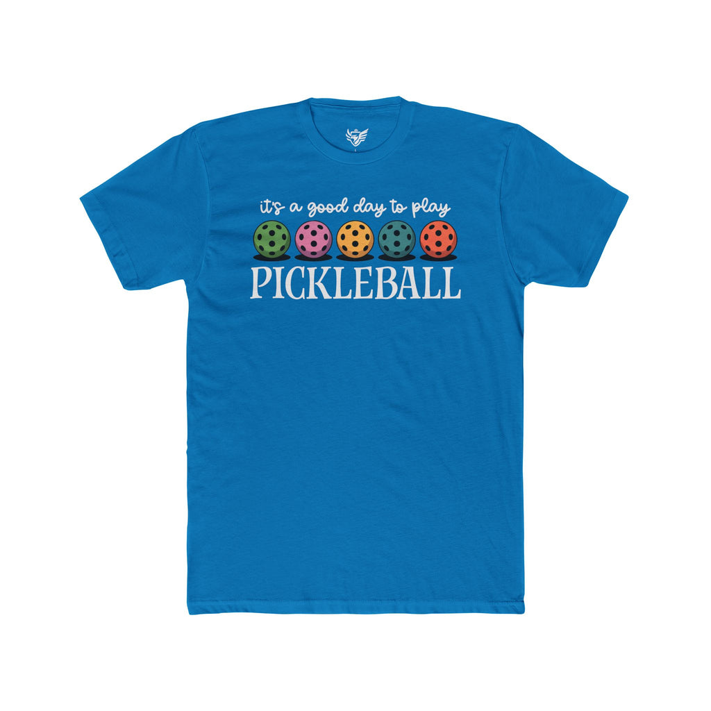 Good Day Pickleball Cotton Crew Tee