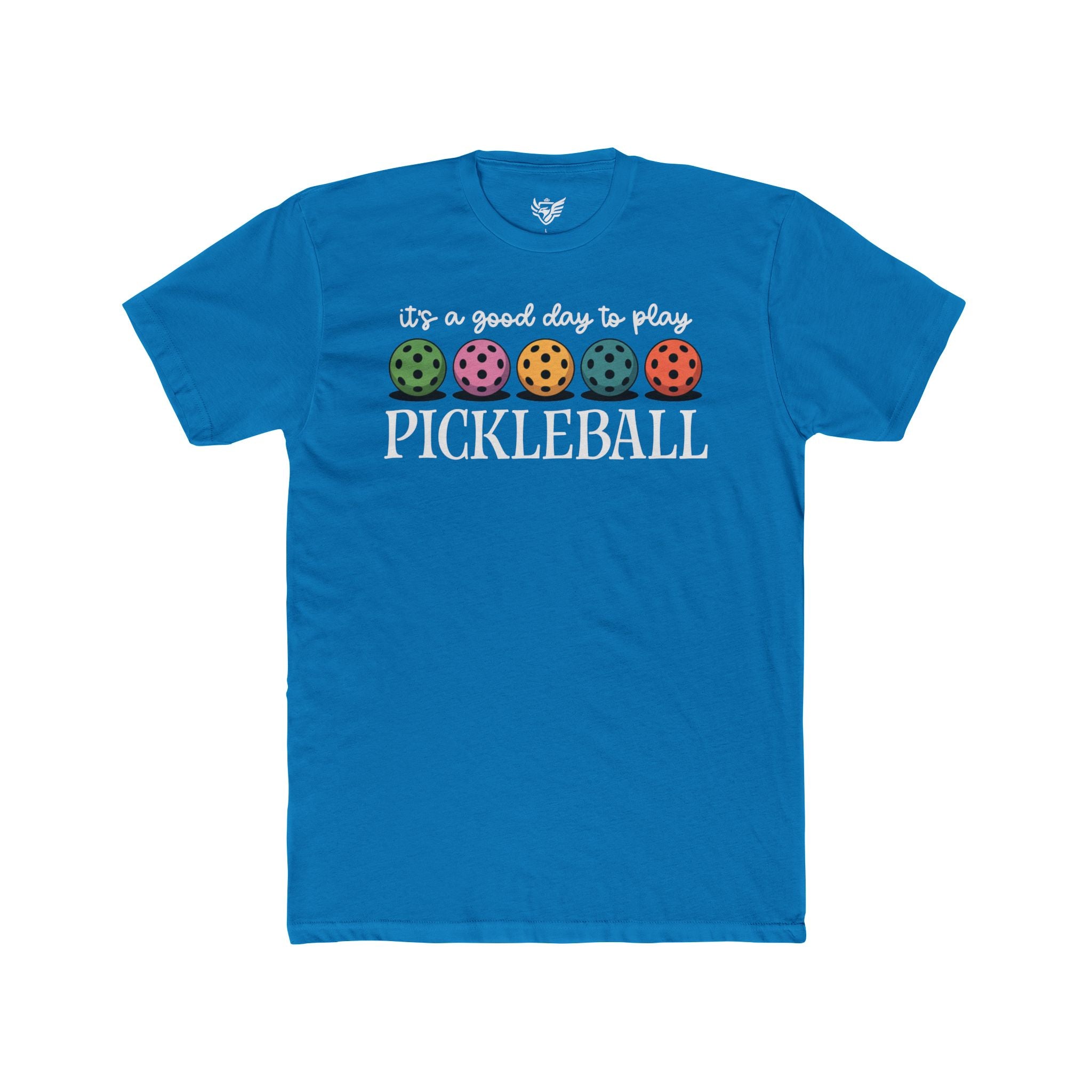 Good Day Pickleball Cotton Crew Tee