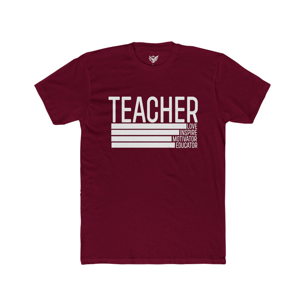 Teacher Cotton Crew Tee