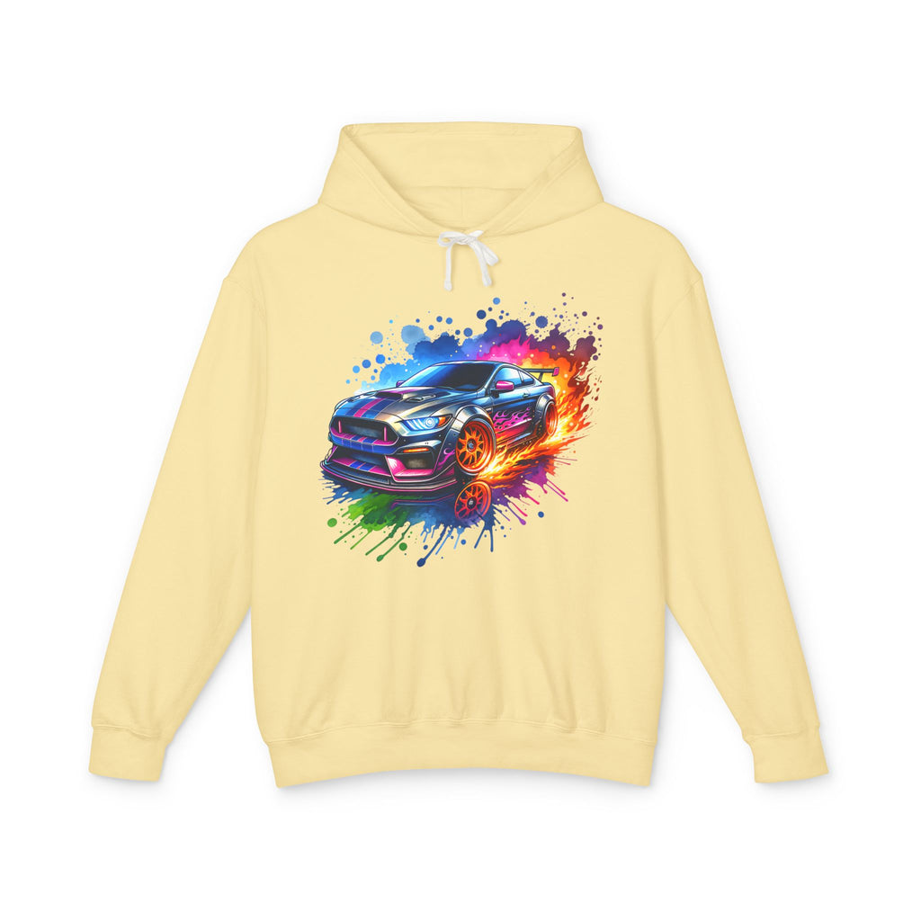 Colorblast Vroom Lightweight Hooded Sweatshirt