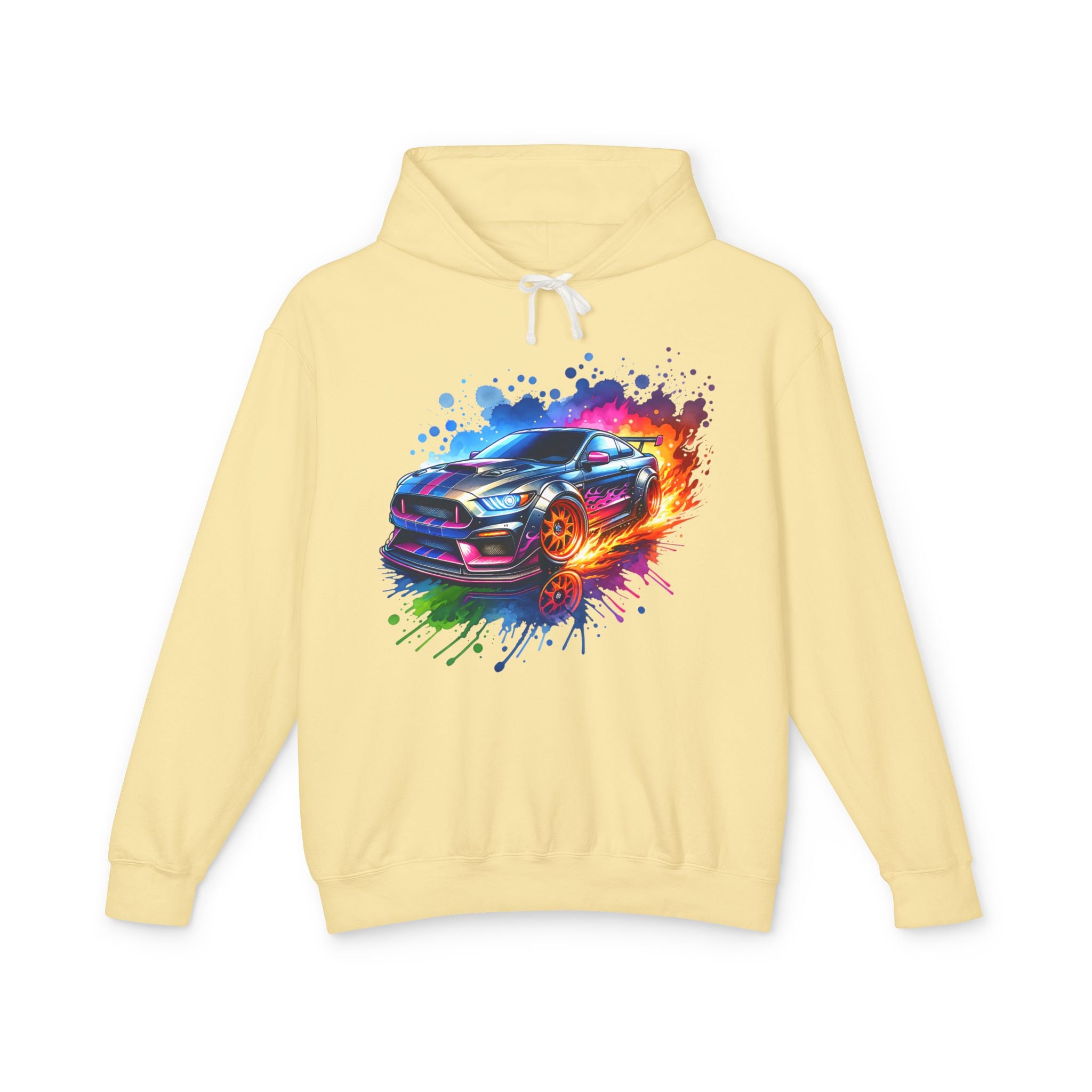 Colorblast Vroom Lightweight Hooded Sweatshirt
