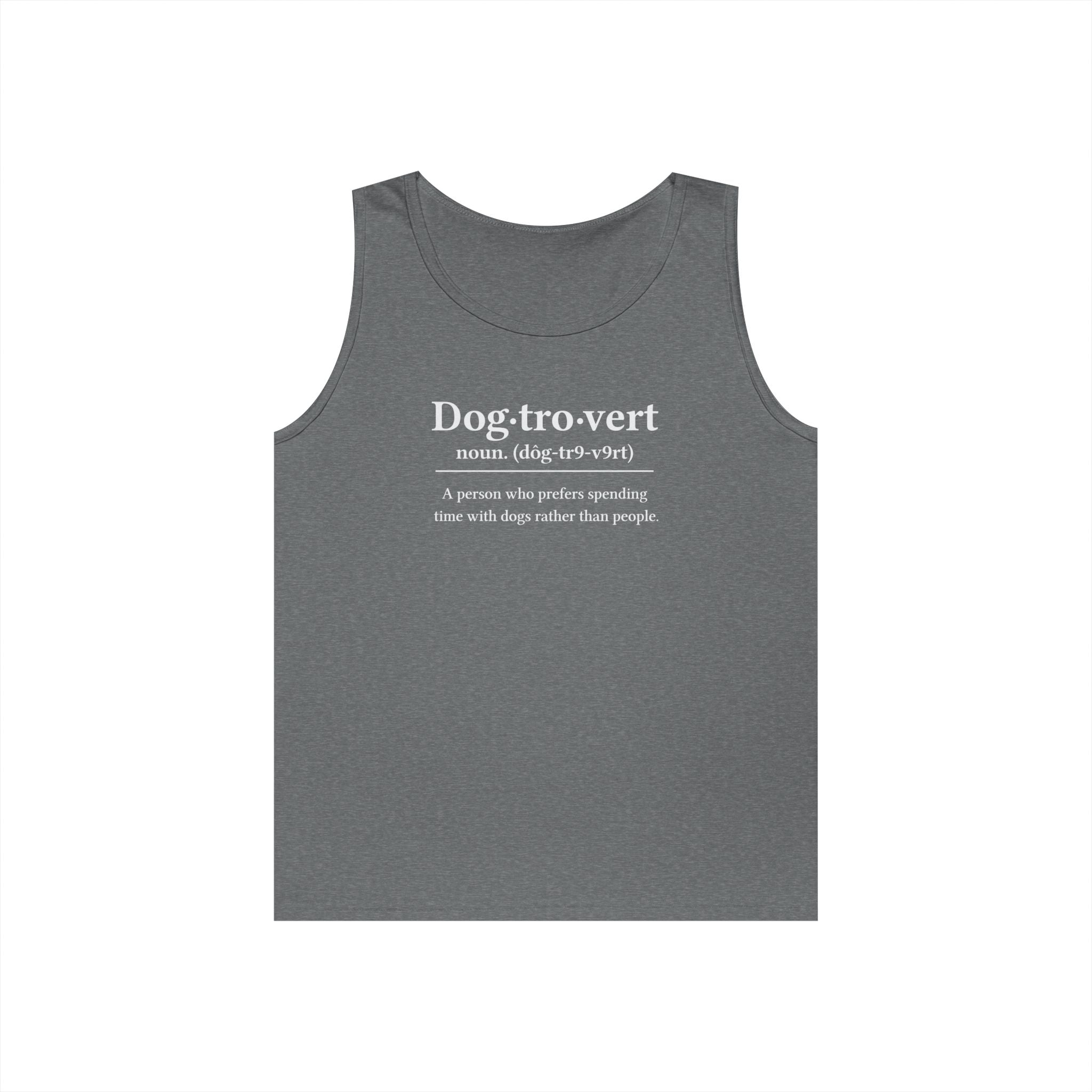 Dog-Tro-Vert Heavy Cotton Tank Top