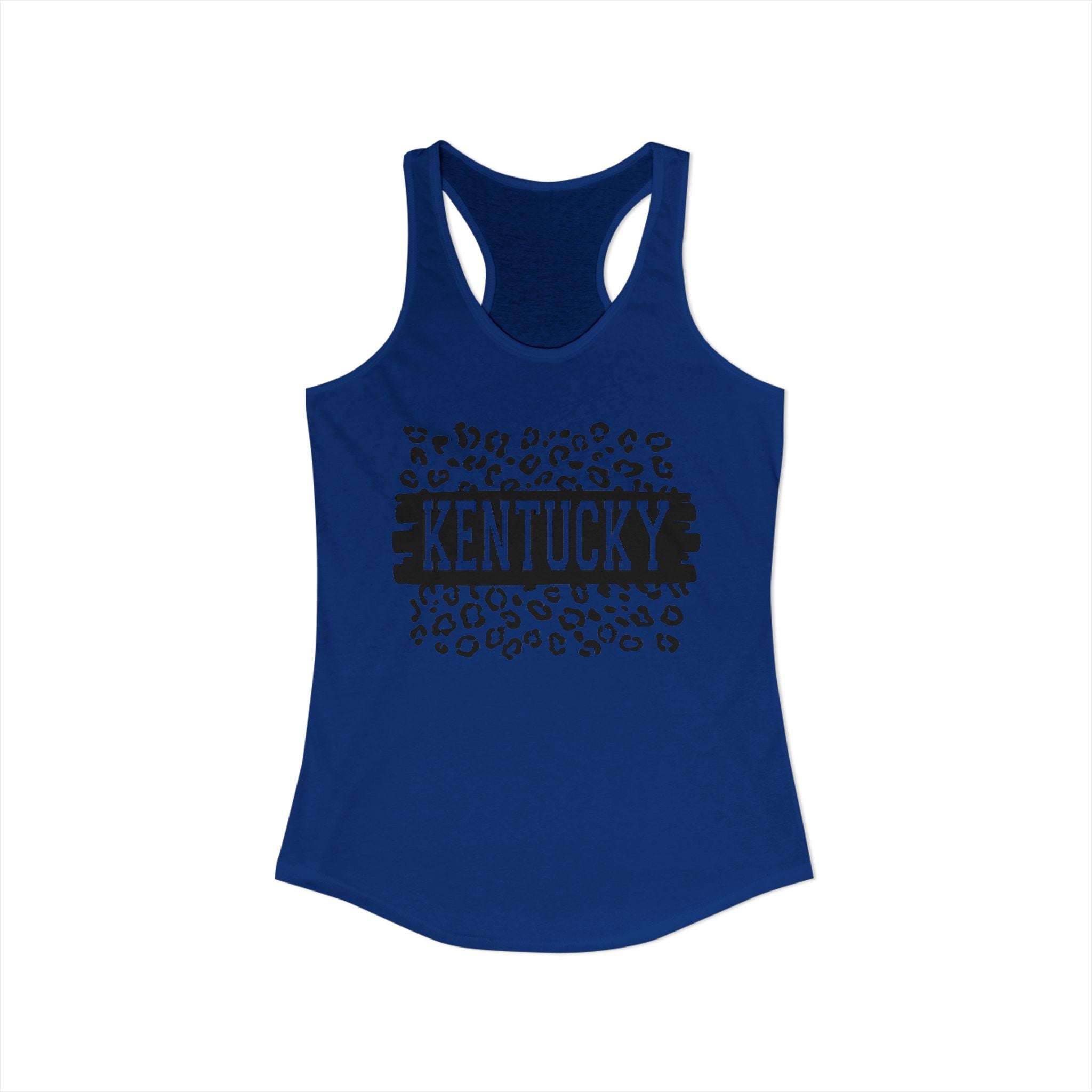 Women's KY Leopard Ideal Racerback Tank