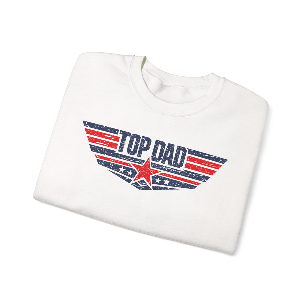 Top Dad Heavy Blend™ Crewneck Sweatshirt