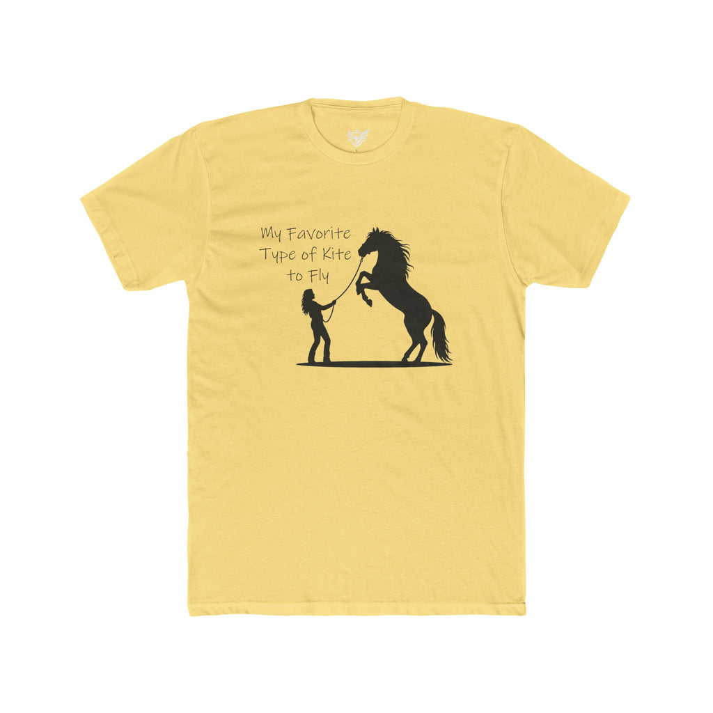 My Favorite Type of Kite Cotton Crew Tee