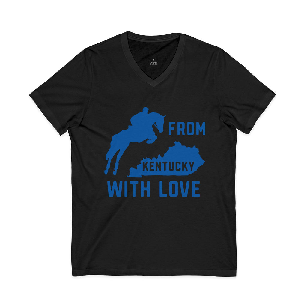 KY with Love Jersey Short Sleeve V-Neck Tee