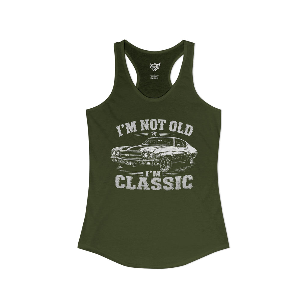Not Old, Classic Ideal Racerback Tank