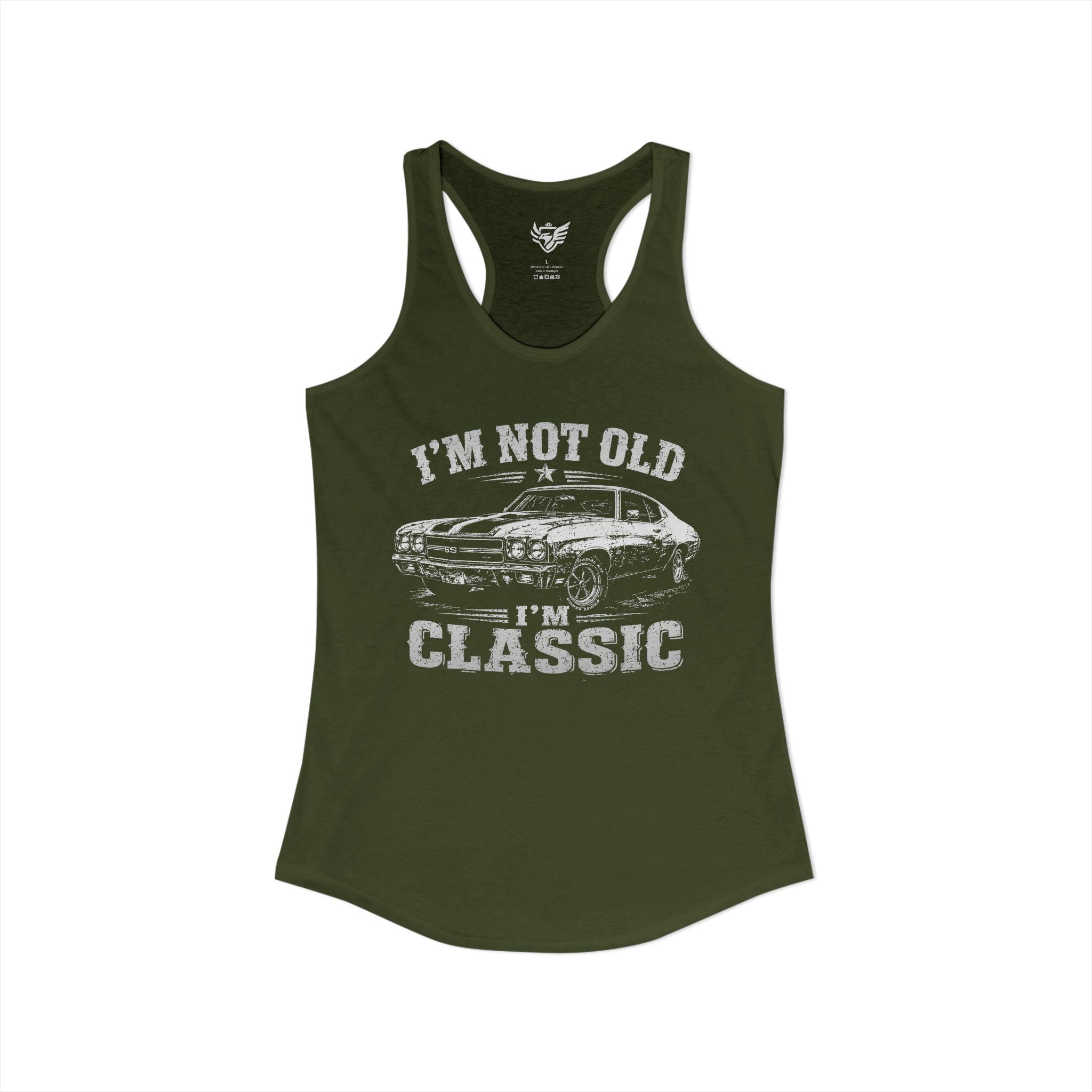 Not Old, Classic Ideal Racerback Tank