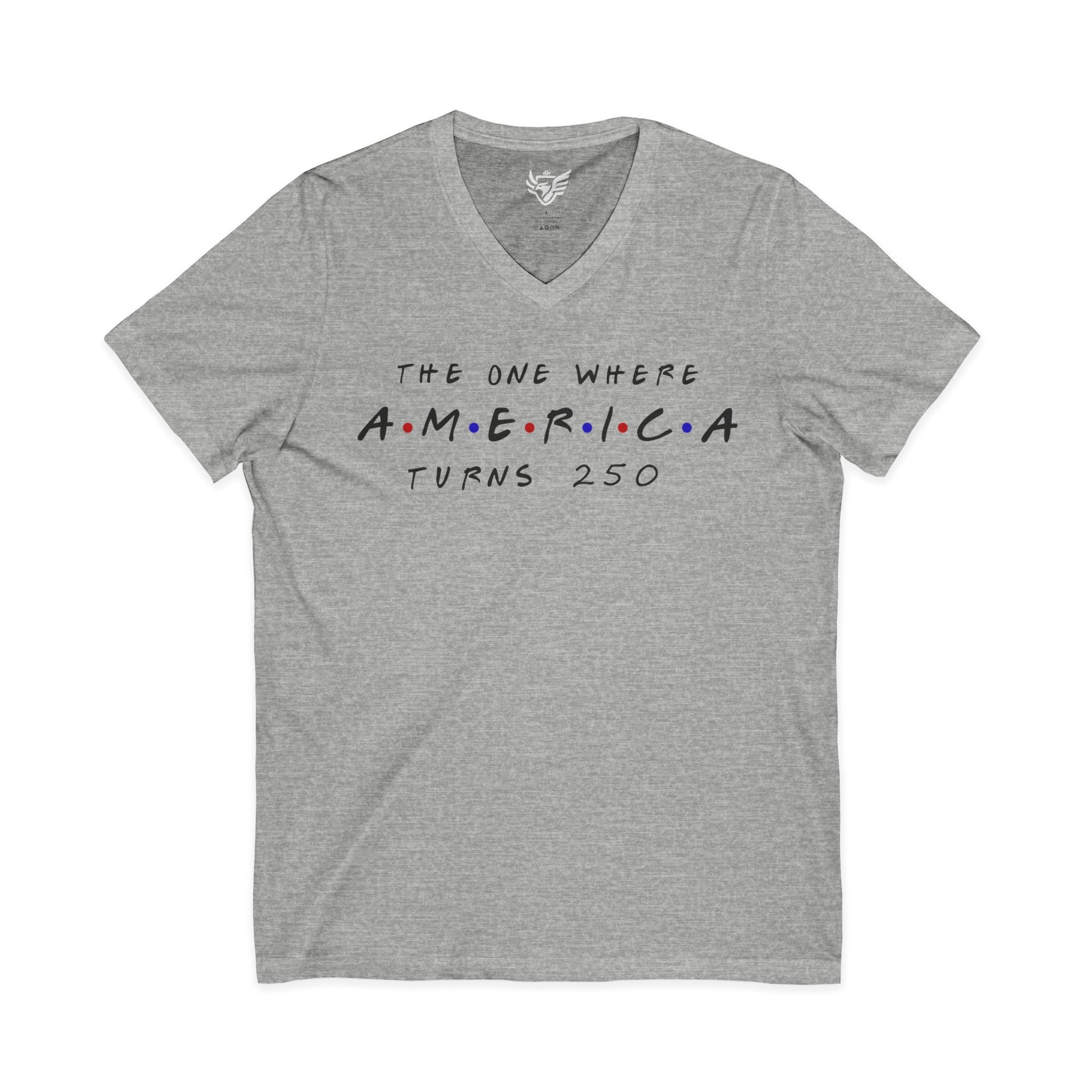 The One Where Jersey Short Sleeve V-Neck Tee