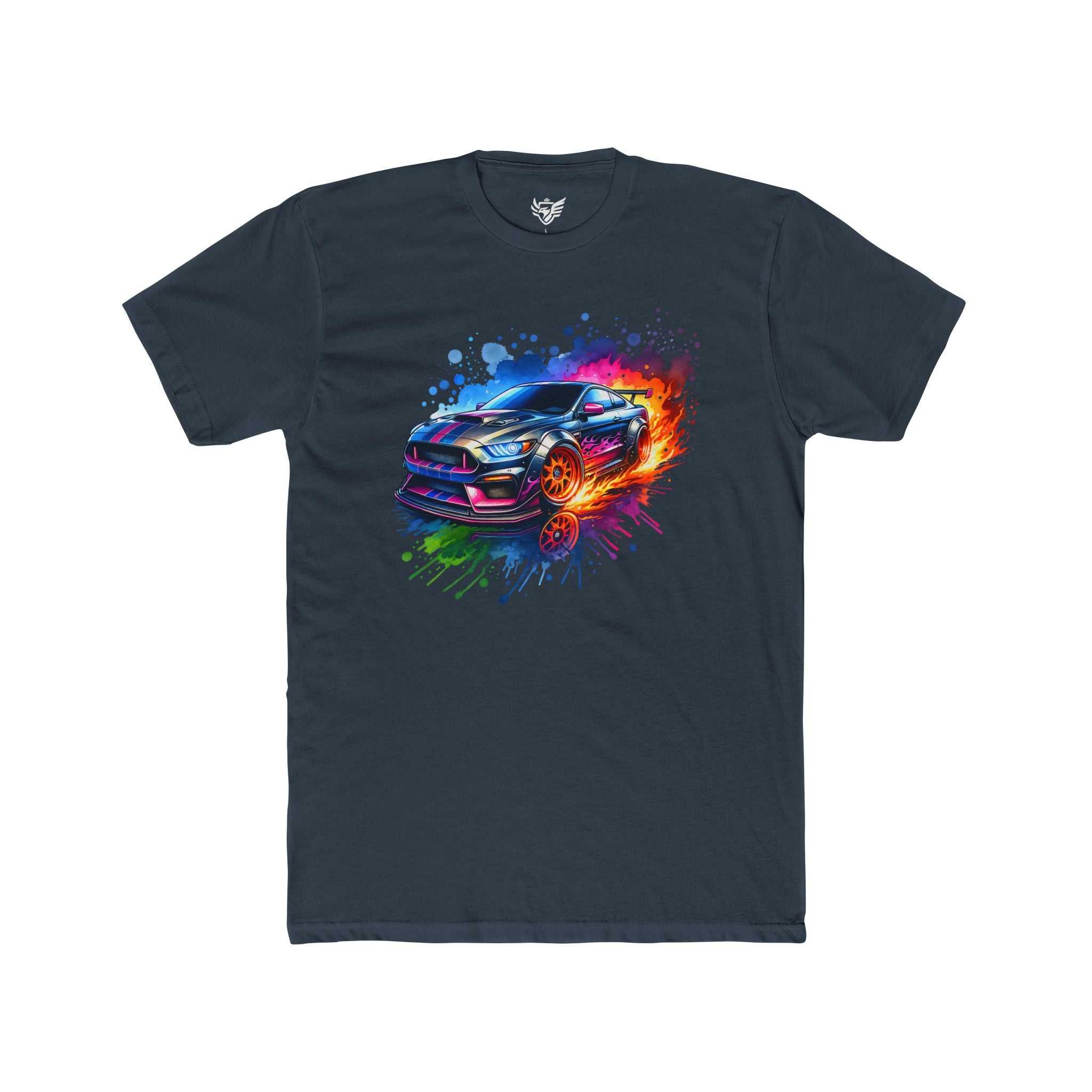 Colorblast Vroom Cotton Crew Tee