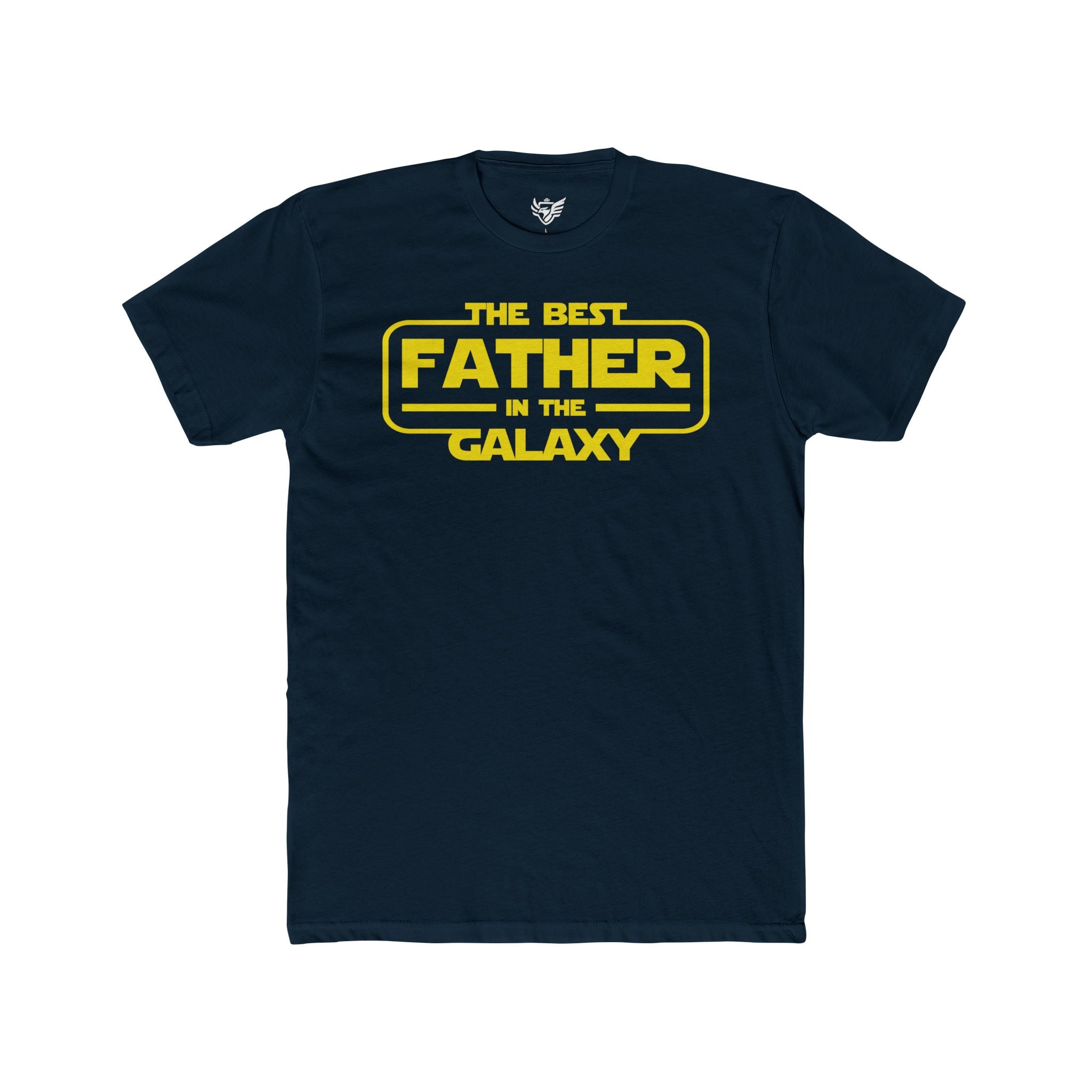 The Best Father in the Galaxy Cotton Crew Tee