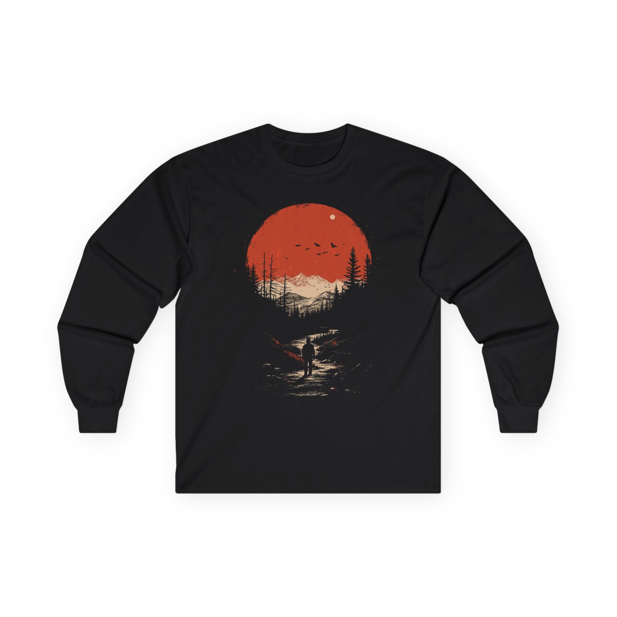 Solo Hike Cotton Long Sleeve Tee