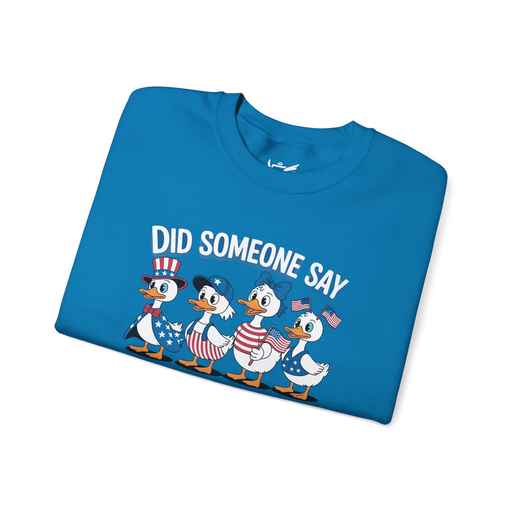 Firequackers Heavy Blend™ Crewneck Sweatshirt
