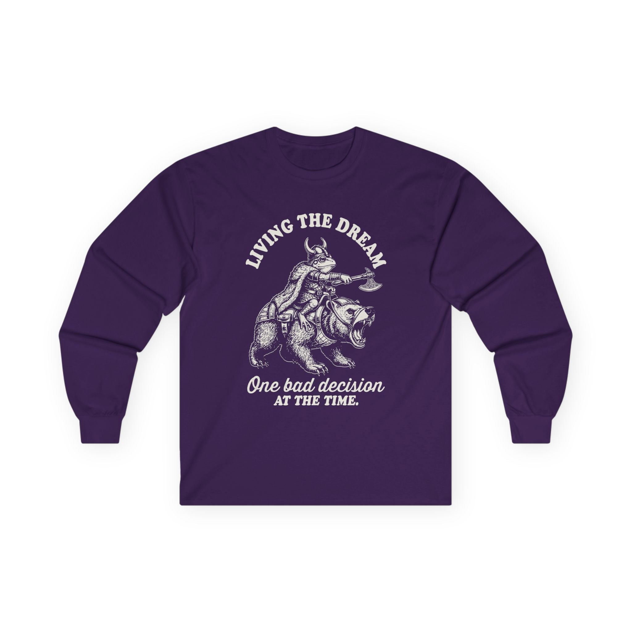 Living The Dream Cotton Long Sleeve Tee