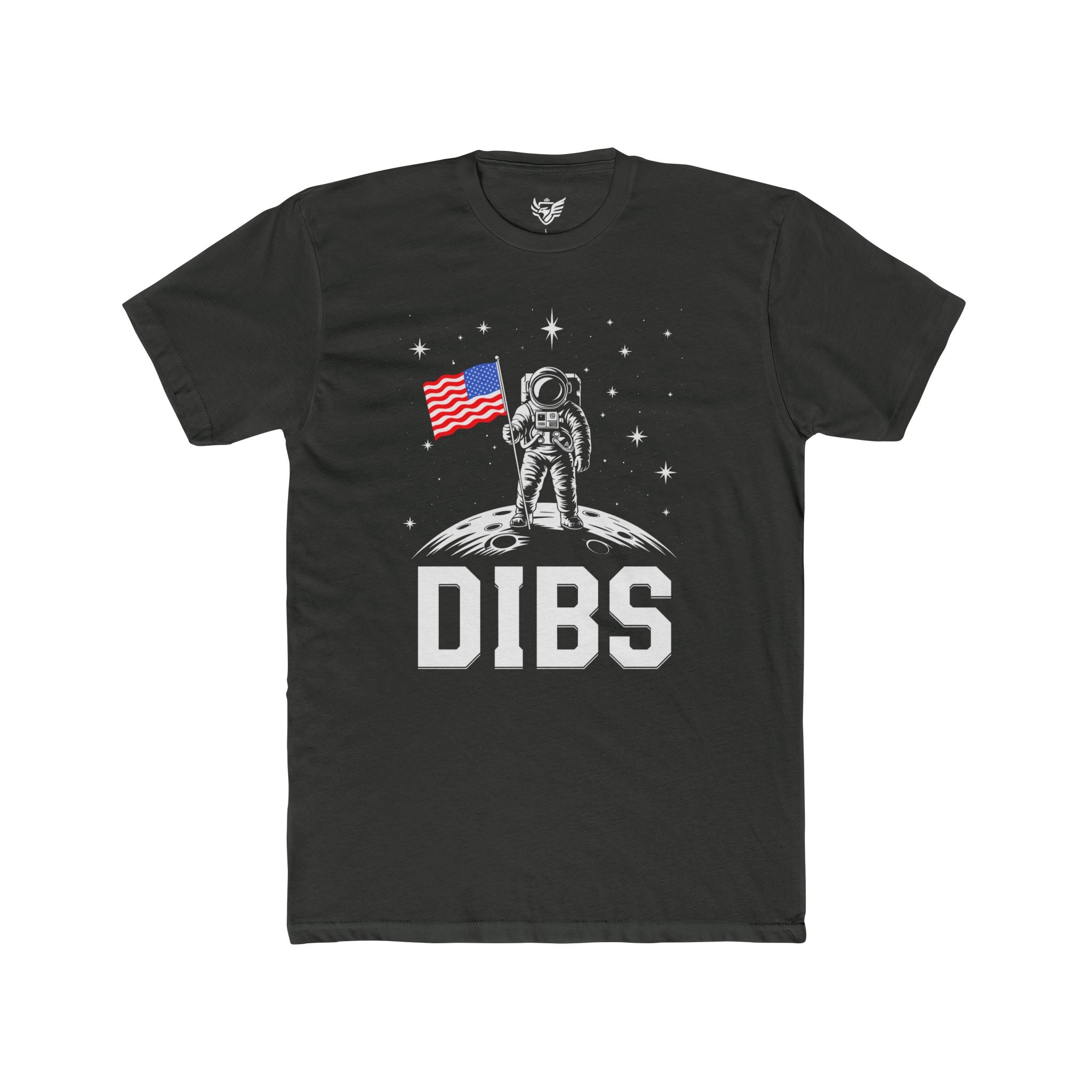 DIBS on the Moon Cotton Crew Tee