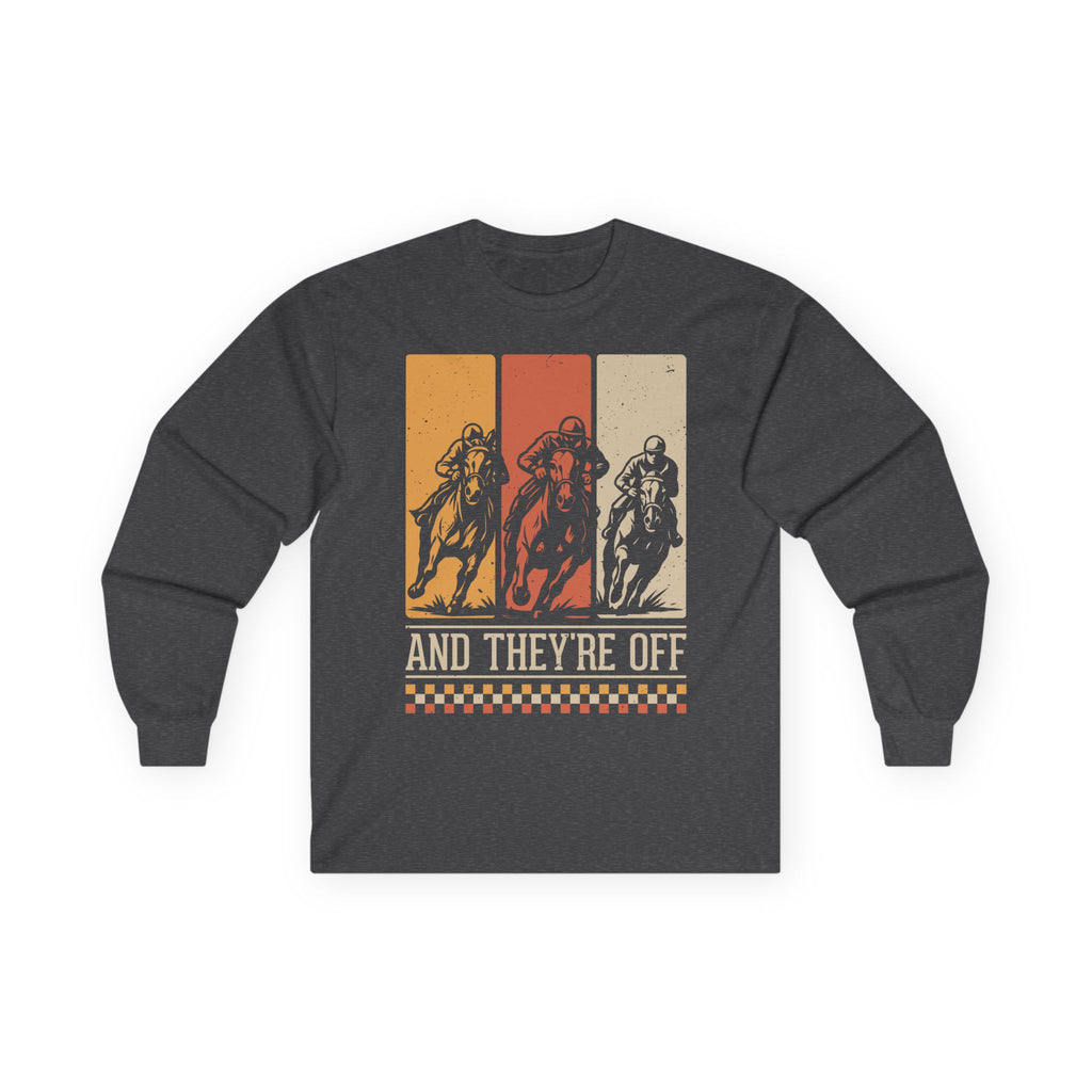 Racing Cotton Long Sleeve Tee